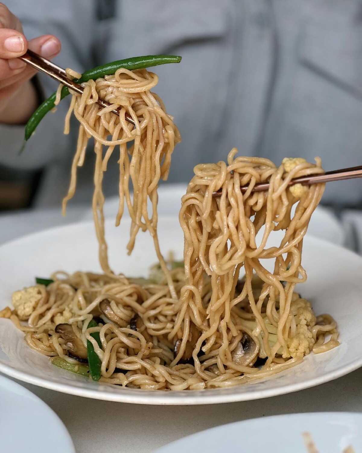 Signature Vegan Garlic Noodles