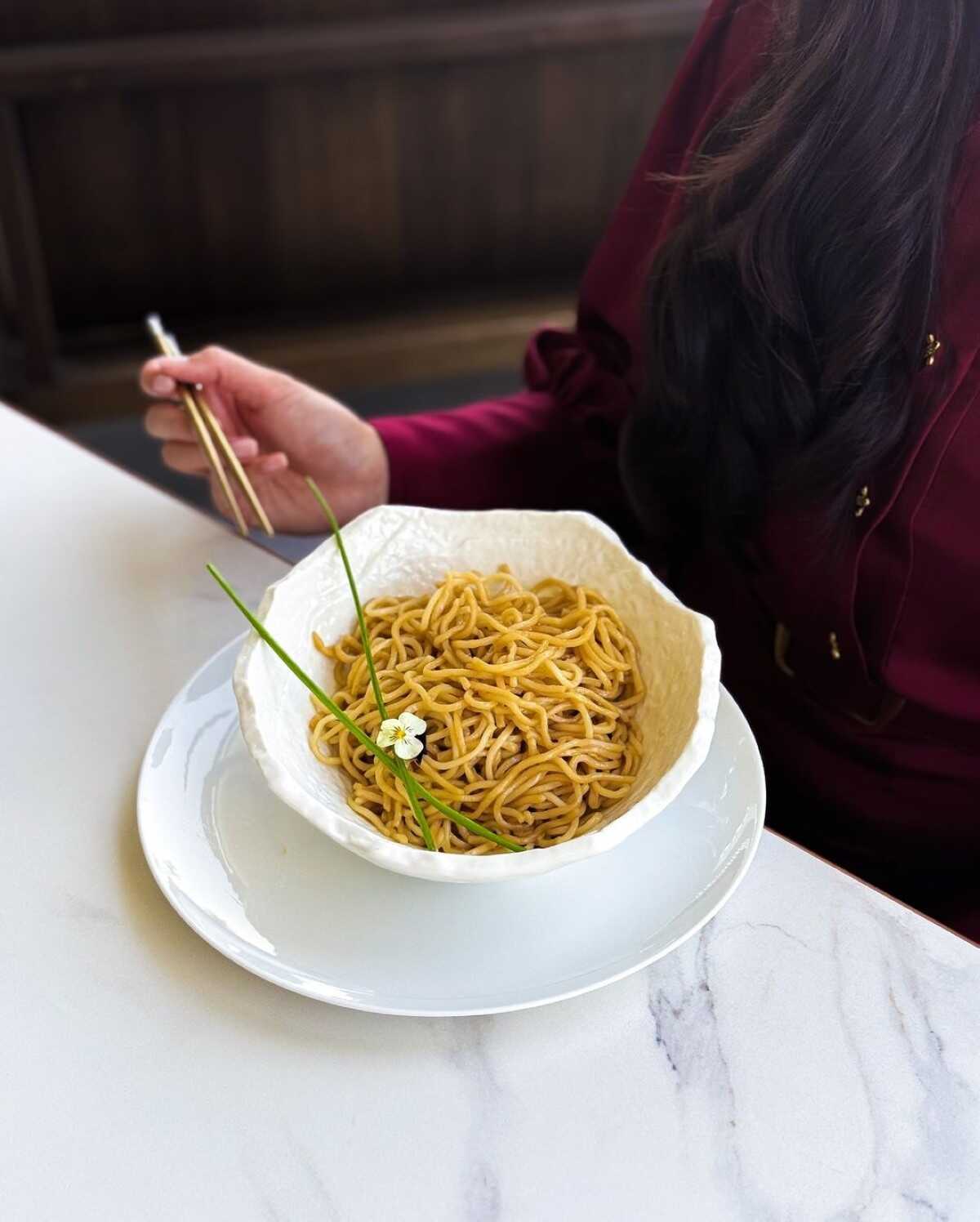 Signature Vegan Garlic Noodles