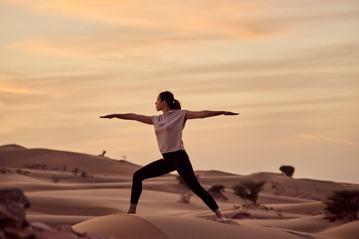 Yoga on the Sand Dunes