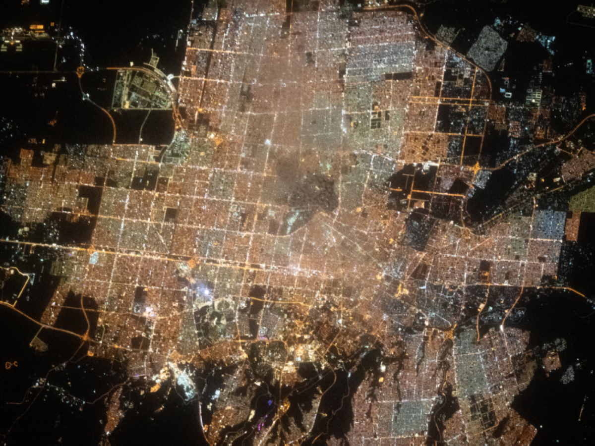 View of Riyadh from Space