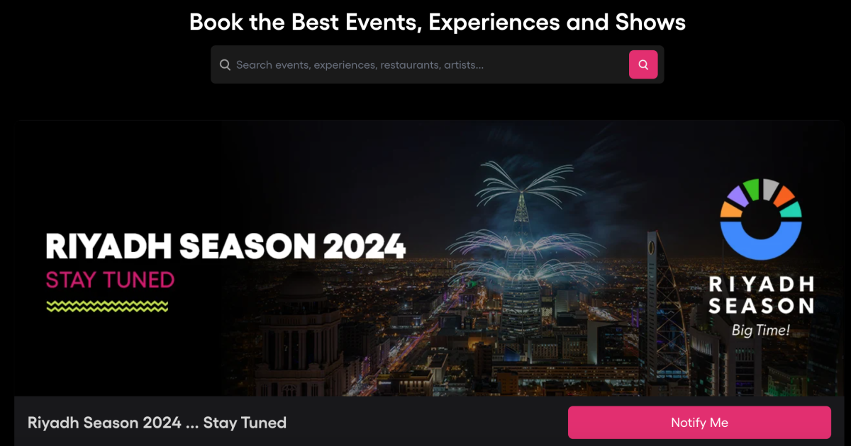 WeBook Riyadh Season