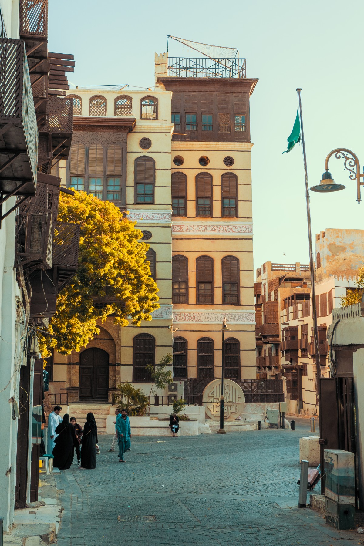 The ornate Al Balad district in Jeddah