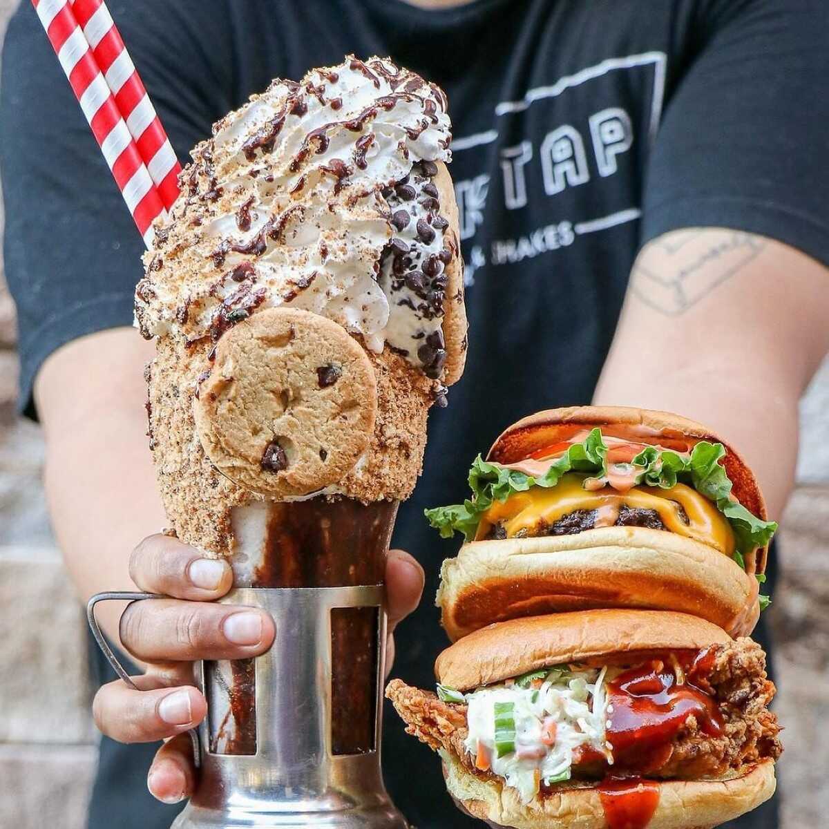 You've never had a milkshake like a Black Tap milkshake.