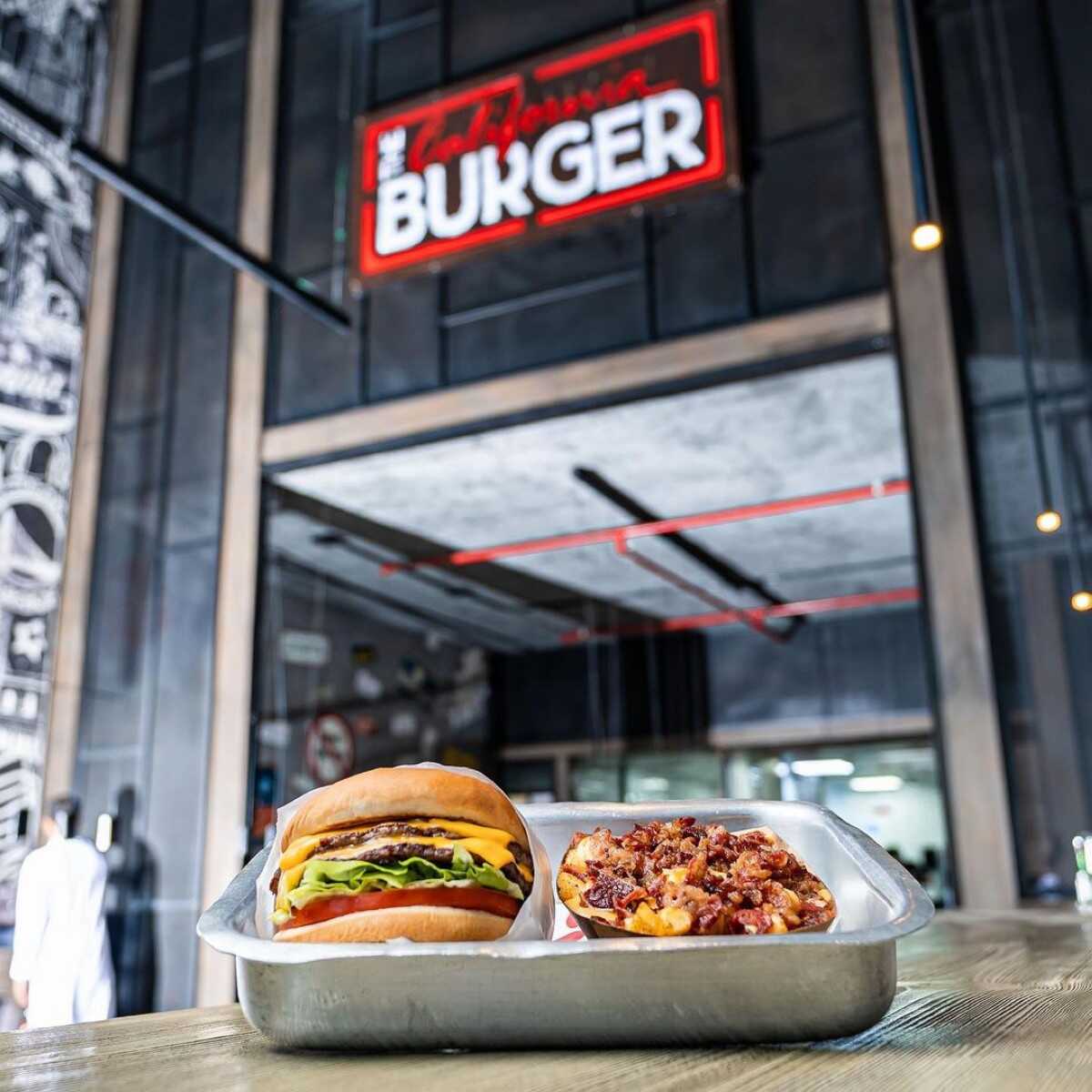 Are you up to the five-patty special at California Burger?