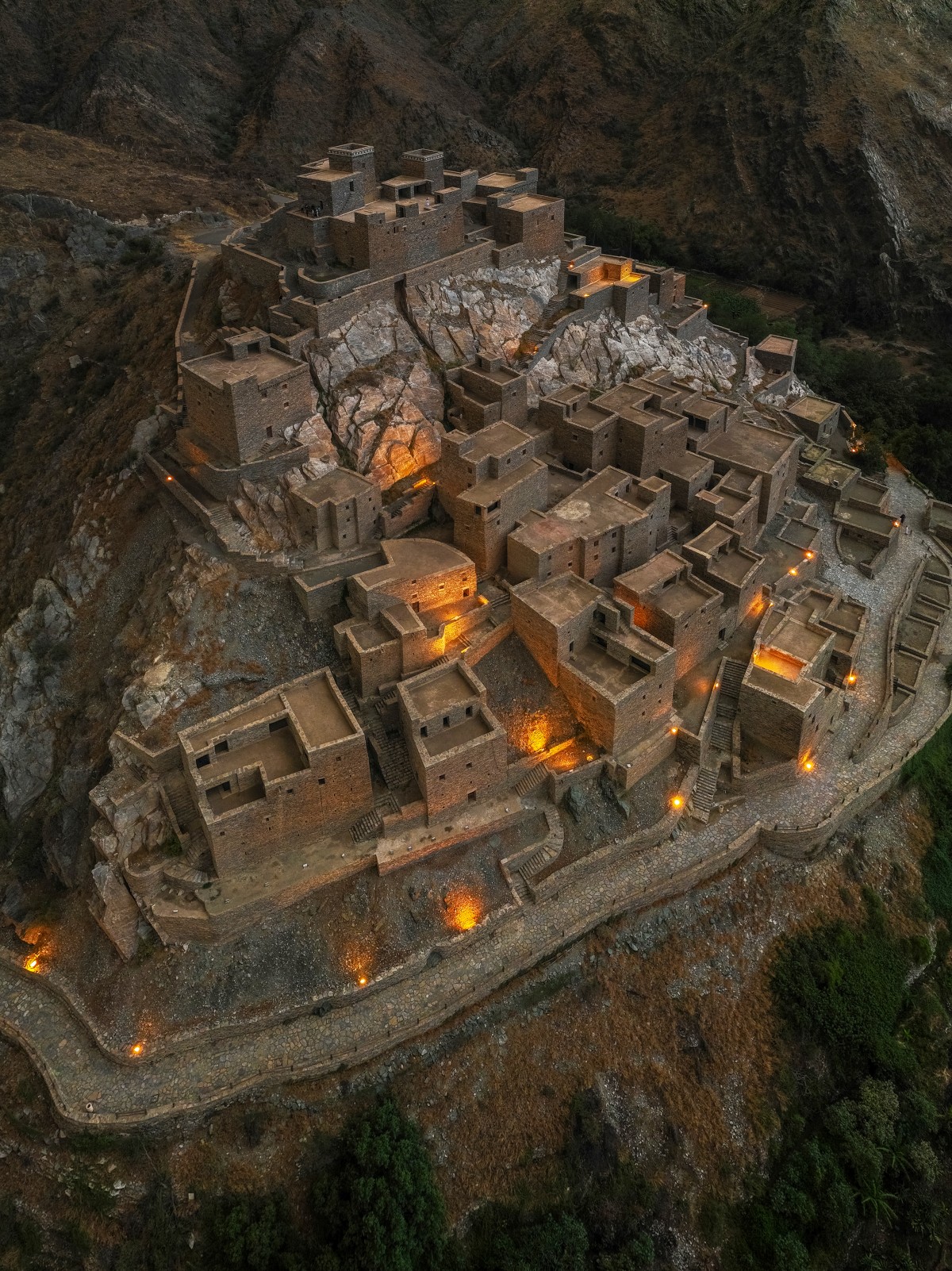 An exterior view of Thee Ain Historical Village. STA