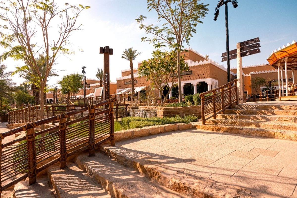 Bujairi Terrace is a lovely spot to explore on foot. STA