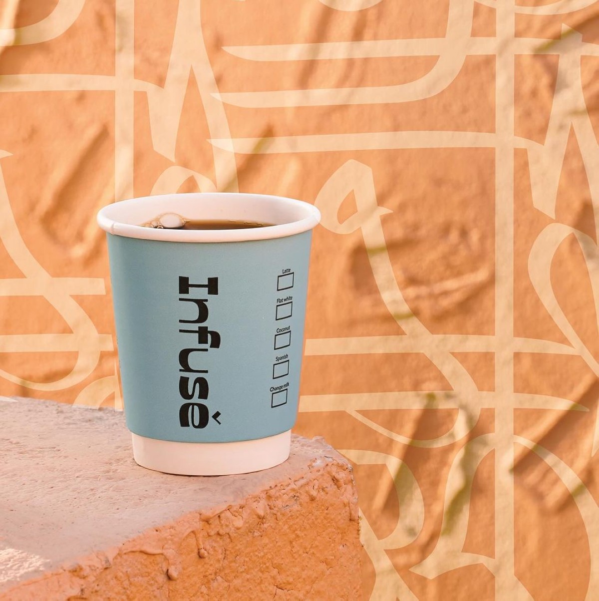 Grab the famed coconut latte from Infuse to set you up for the day