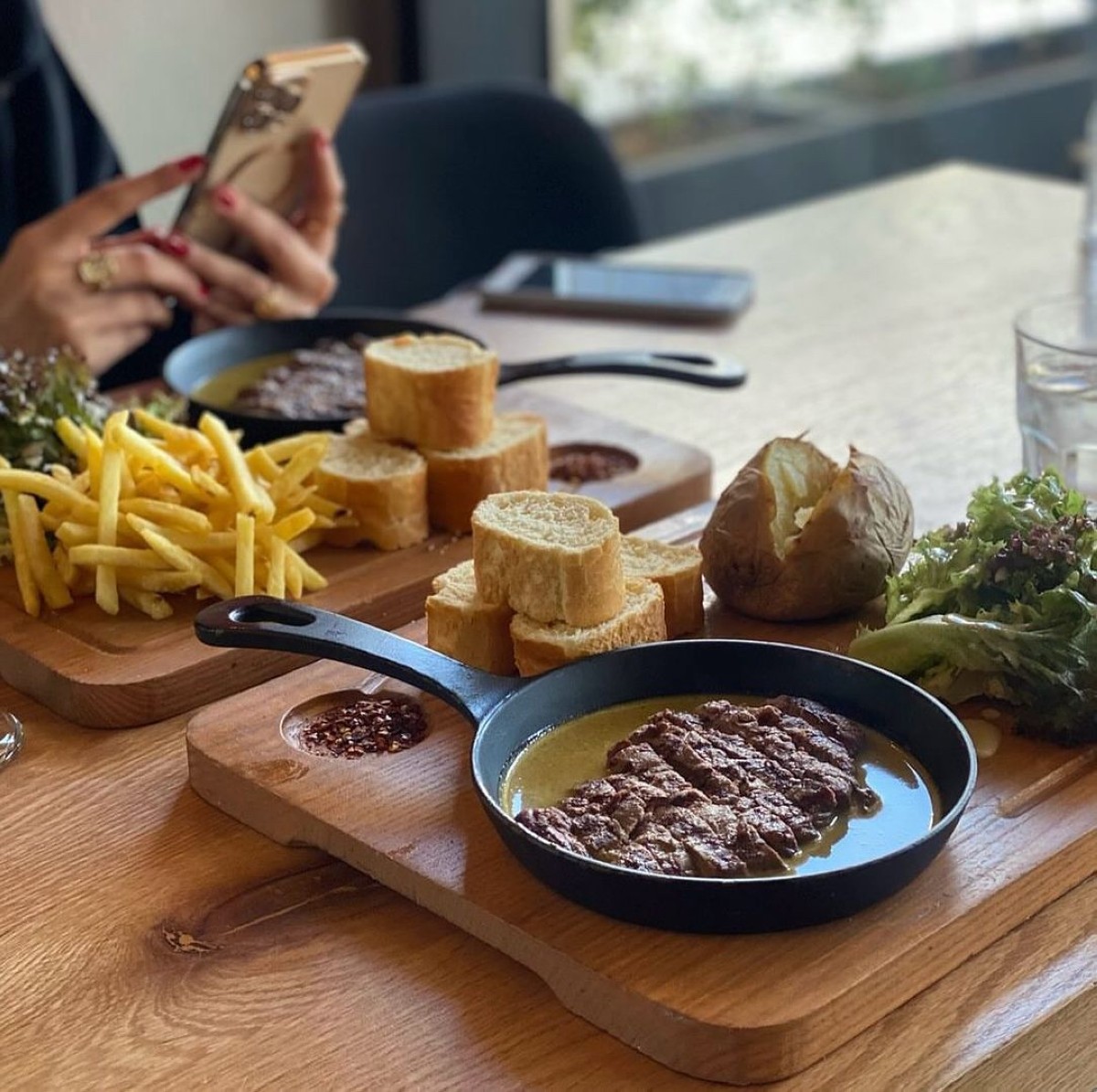 Simple ingredients, cooked beautifully at Swiss Butter 