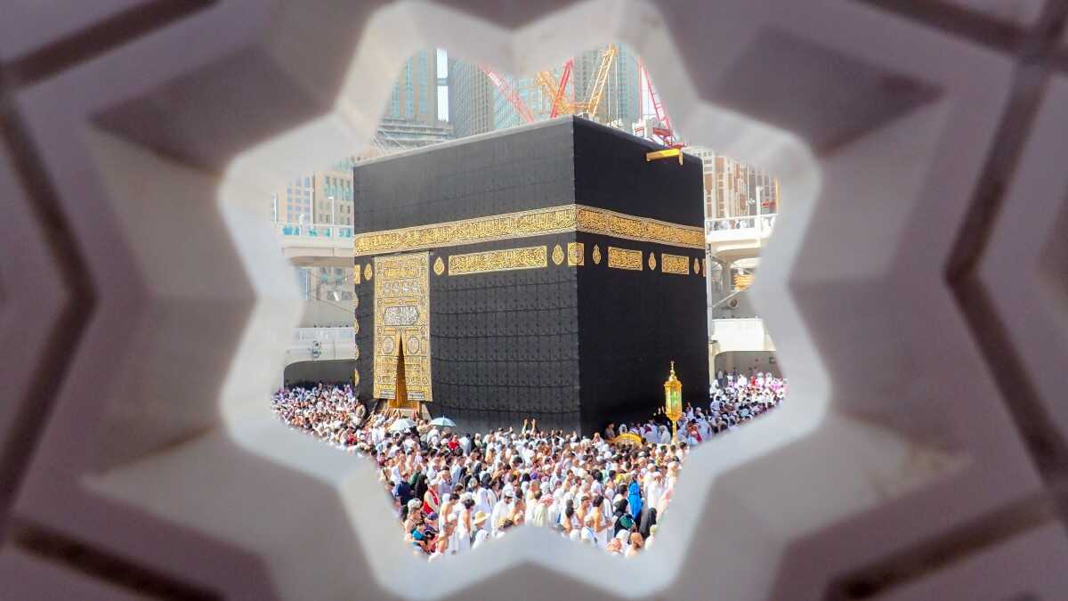 Hajj being performed in Makkah. Shutterstock