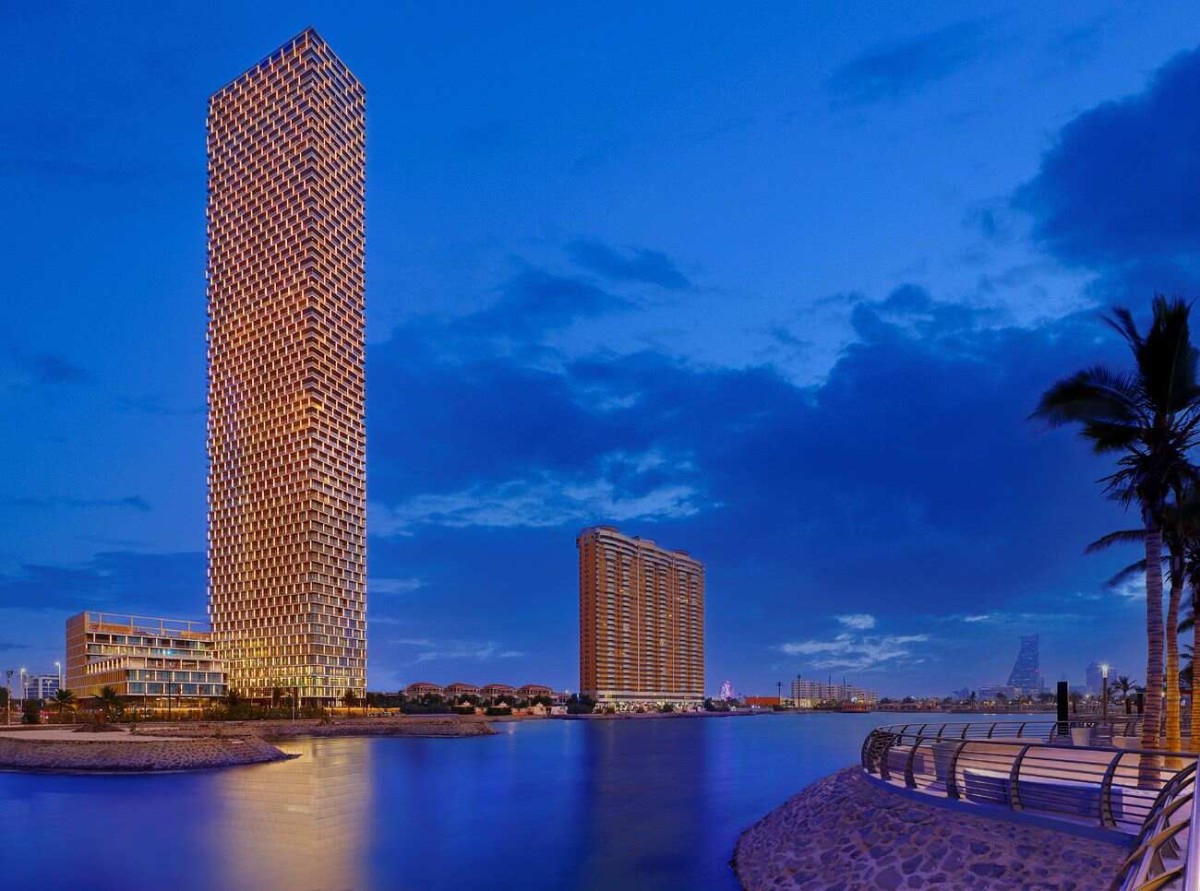 The Shangri-La offers spectacular views of the coast