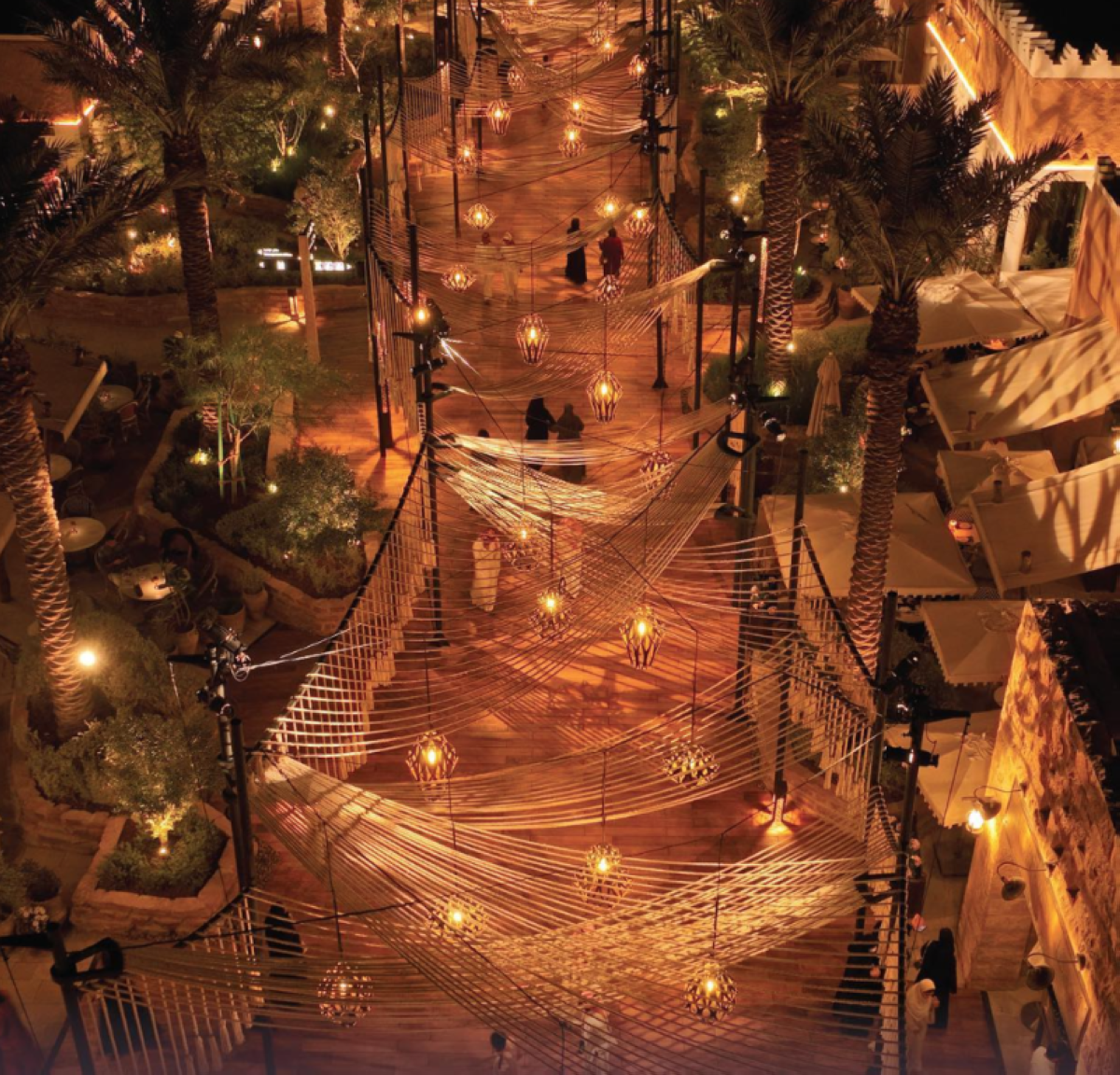 Bujairi Terrace has great dining options but they aren't budget friendly