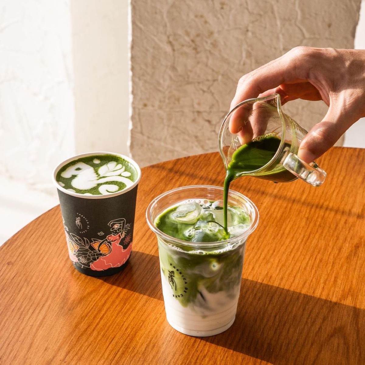 Fabrica are know for their excellent matcha-infused drinks