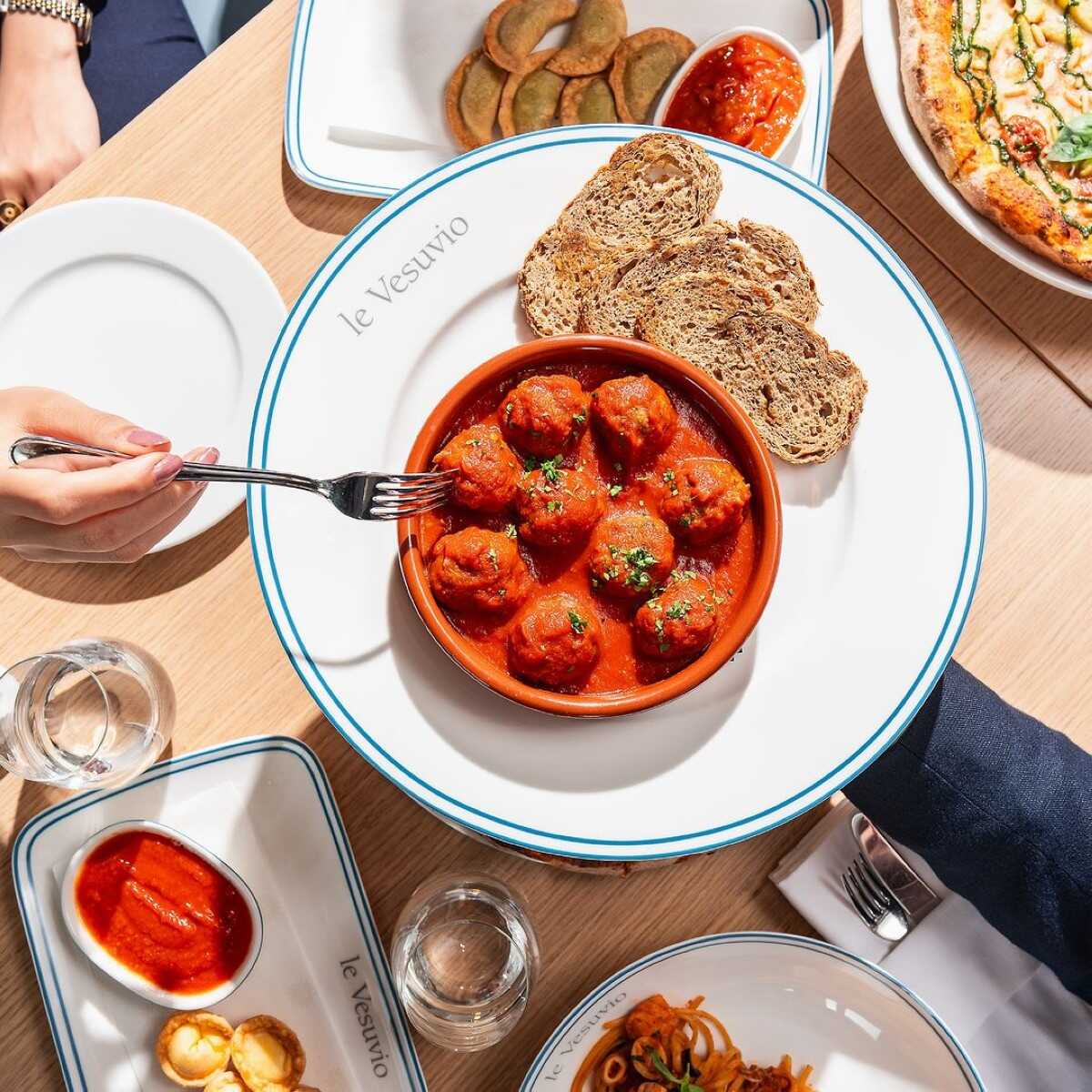 Take a trip to Italy without leaving the Kingdom at Le Vesuvio