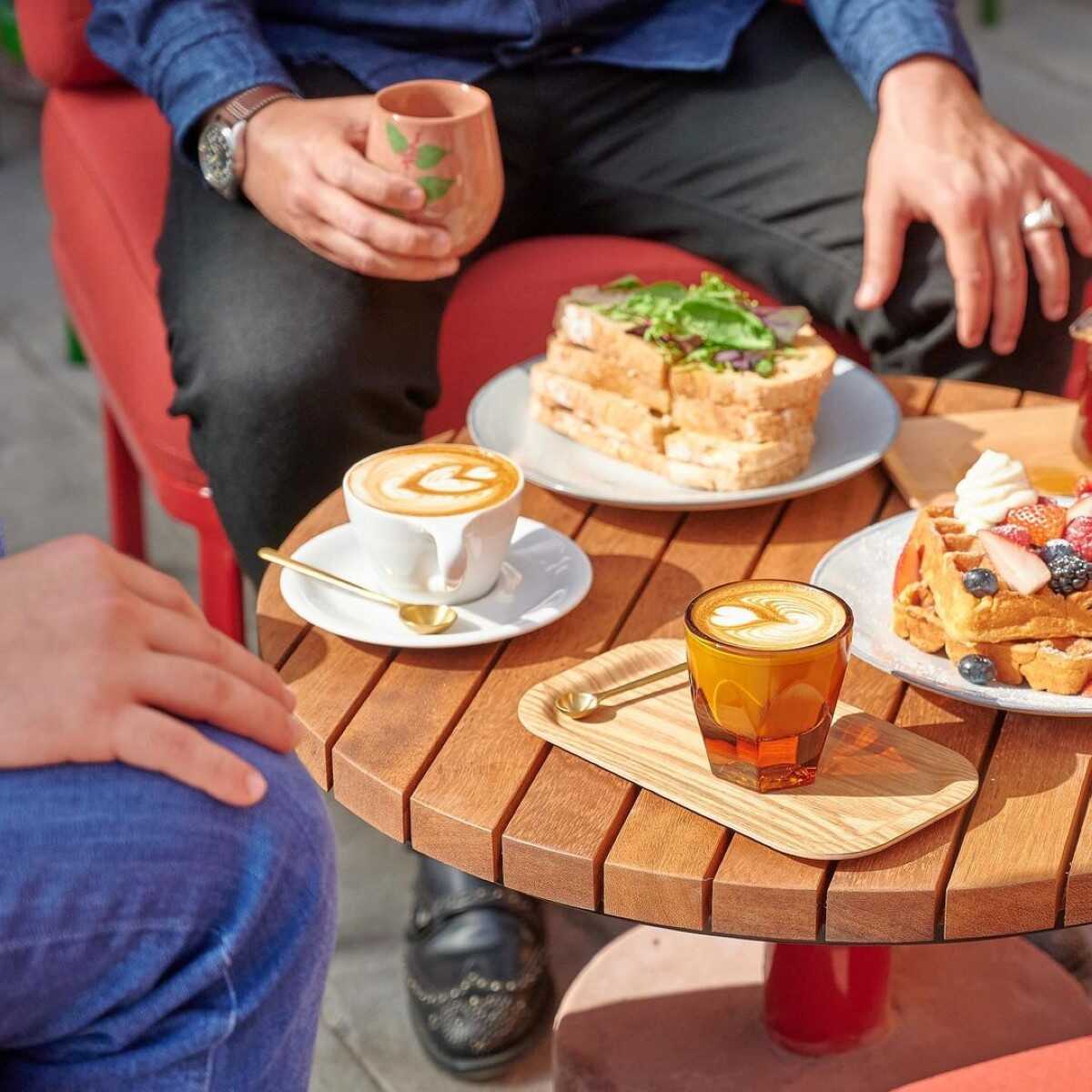 Make sure you don't miss out on the food at Caffeine Lab
