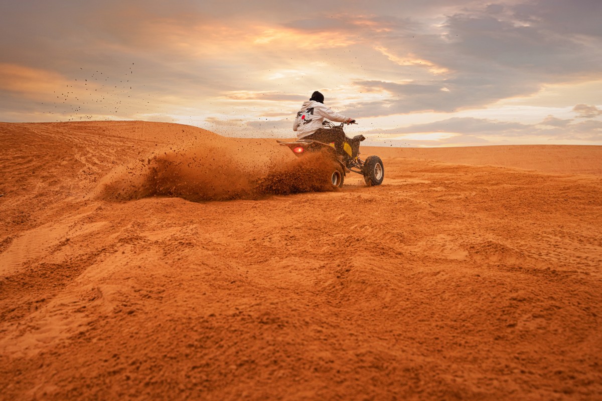 Go dune bashing in the desert