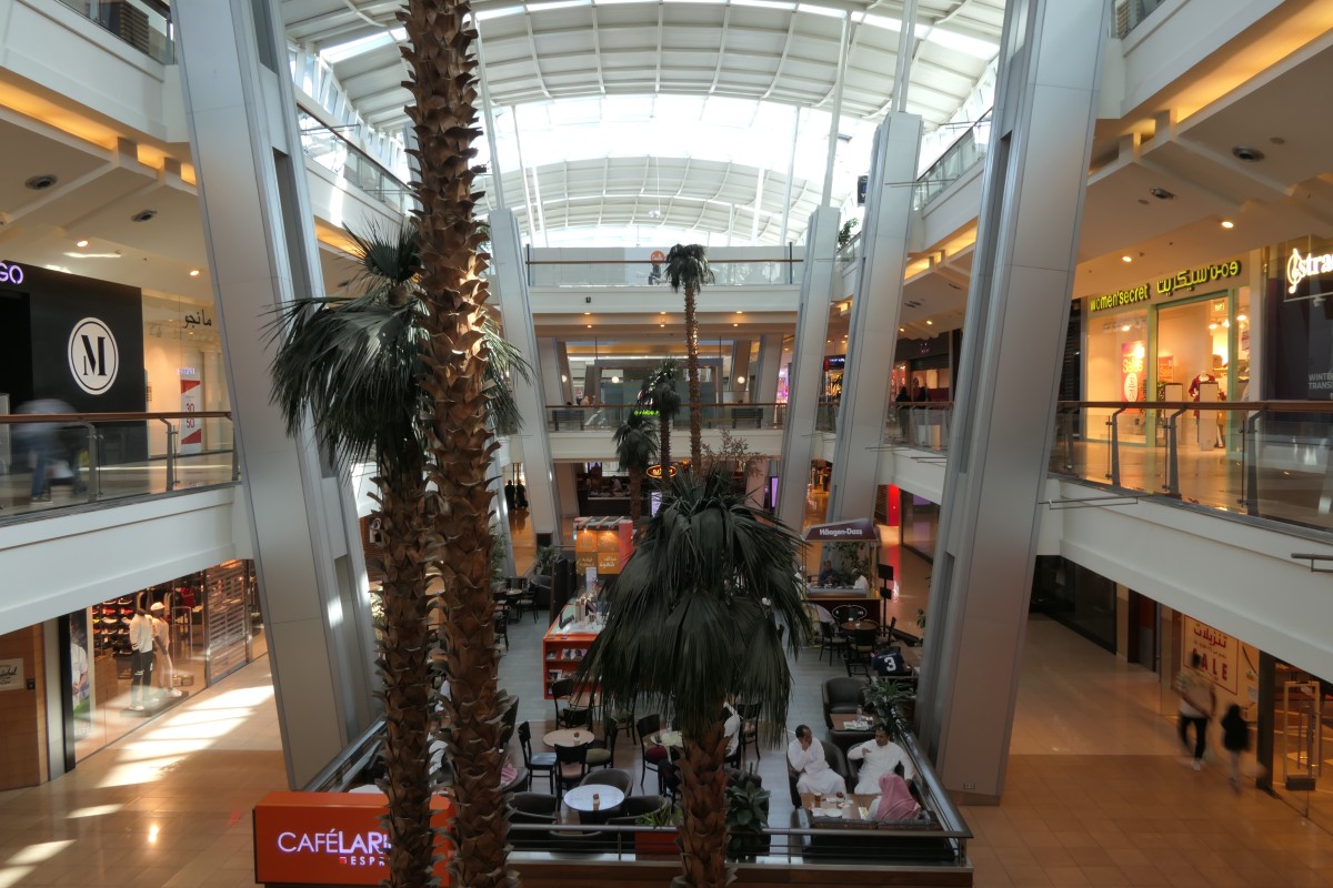 Window shop and people watch at the Red Sea Mall