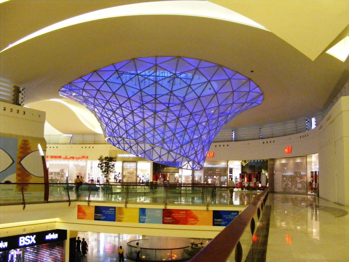 The Mall of Arabia has lots of kid-friendly entertainment in the summer months