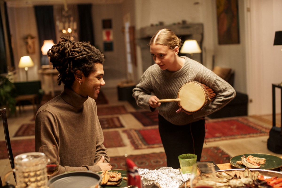 African Family Dinner