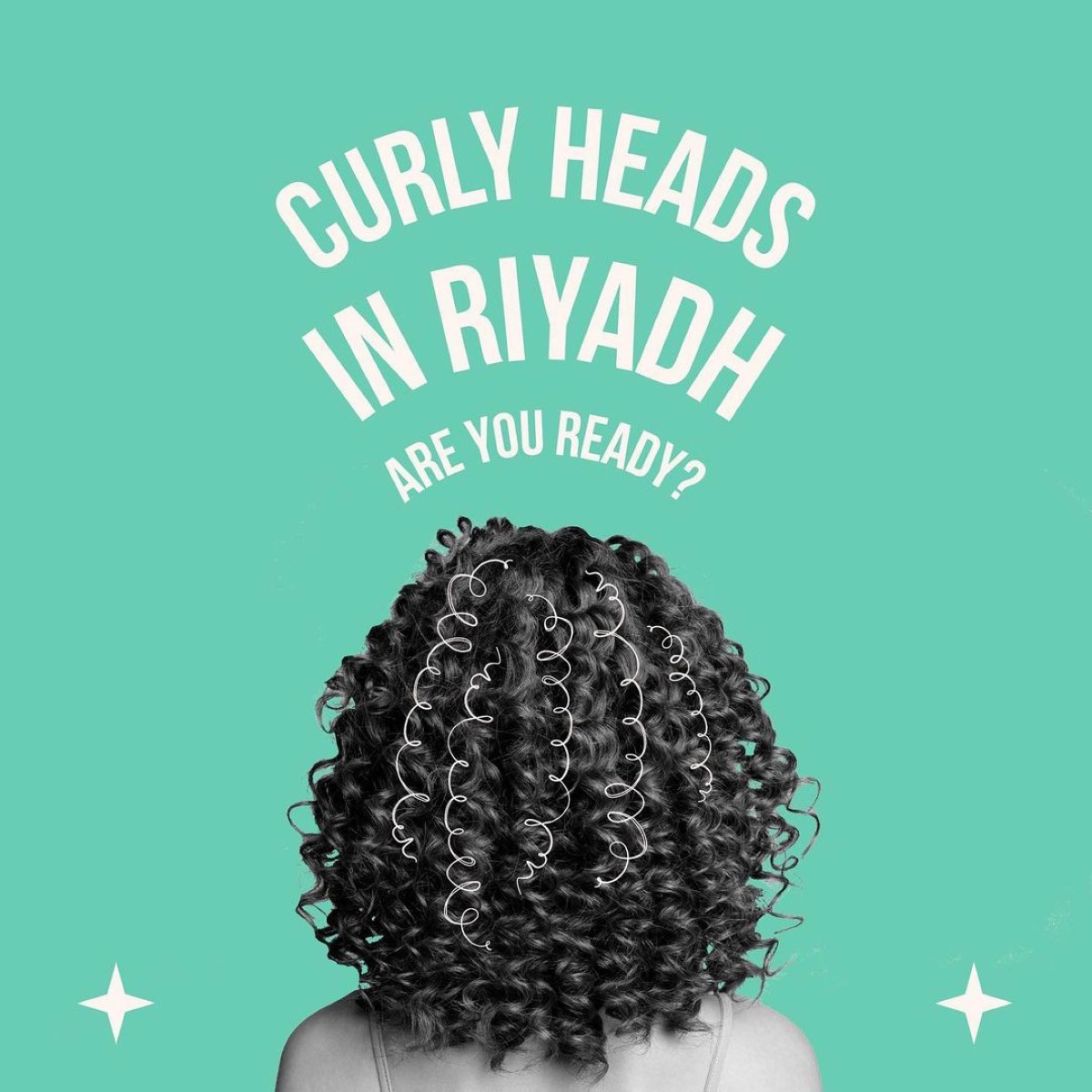 Curly girls are the focus at We Curl's salon. @wecurl.sa