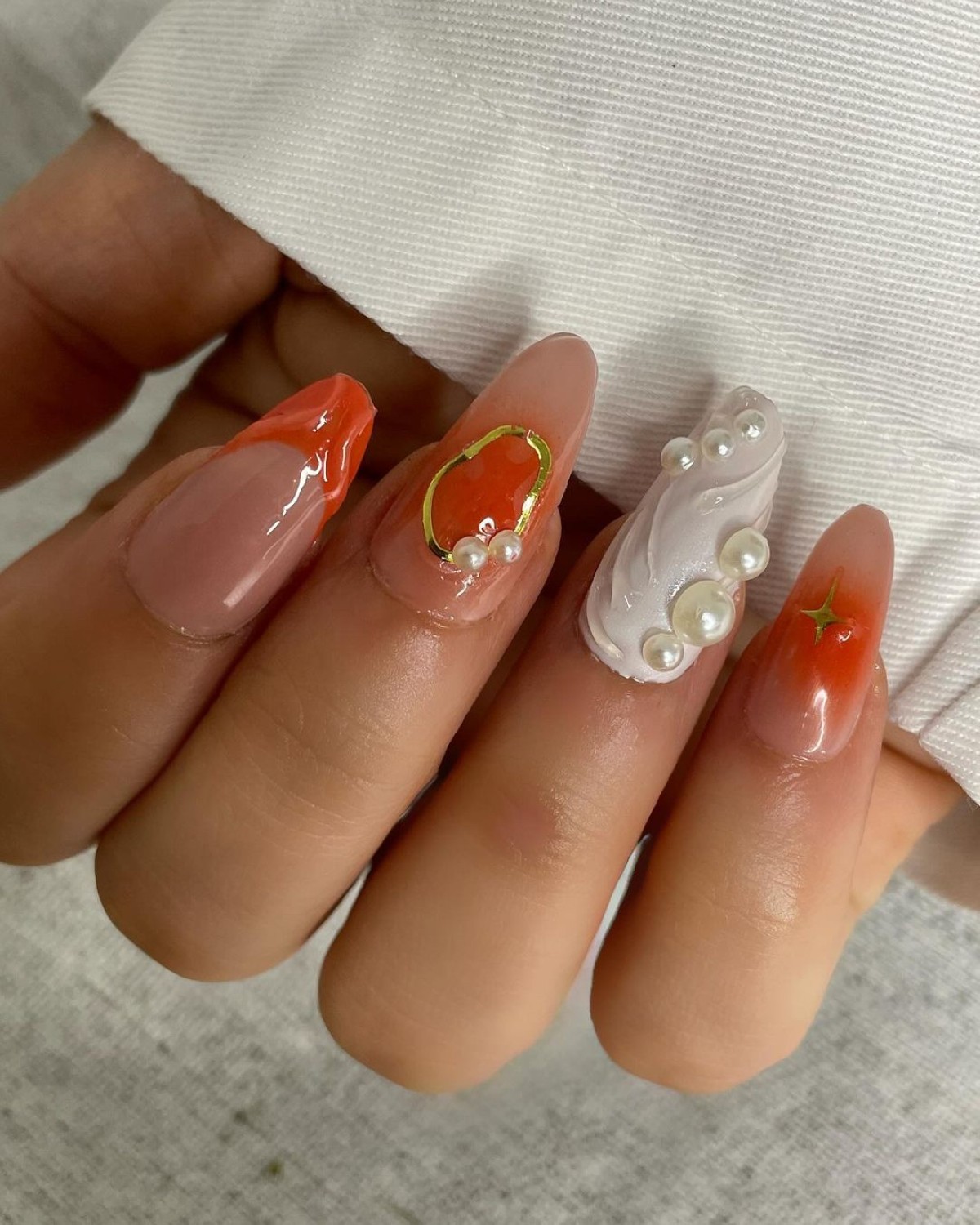 Ornate nail art is the speciality at Impact Salon. @impactksa
