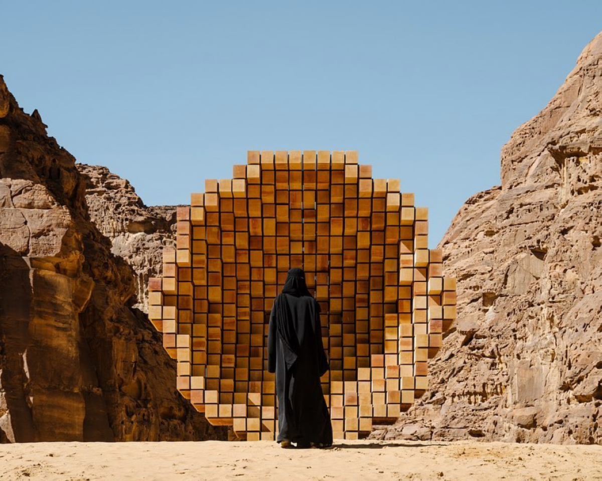 AlUla is located in the northwest of Saudi Arabia