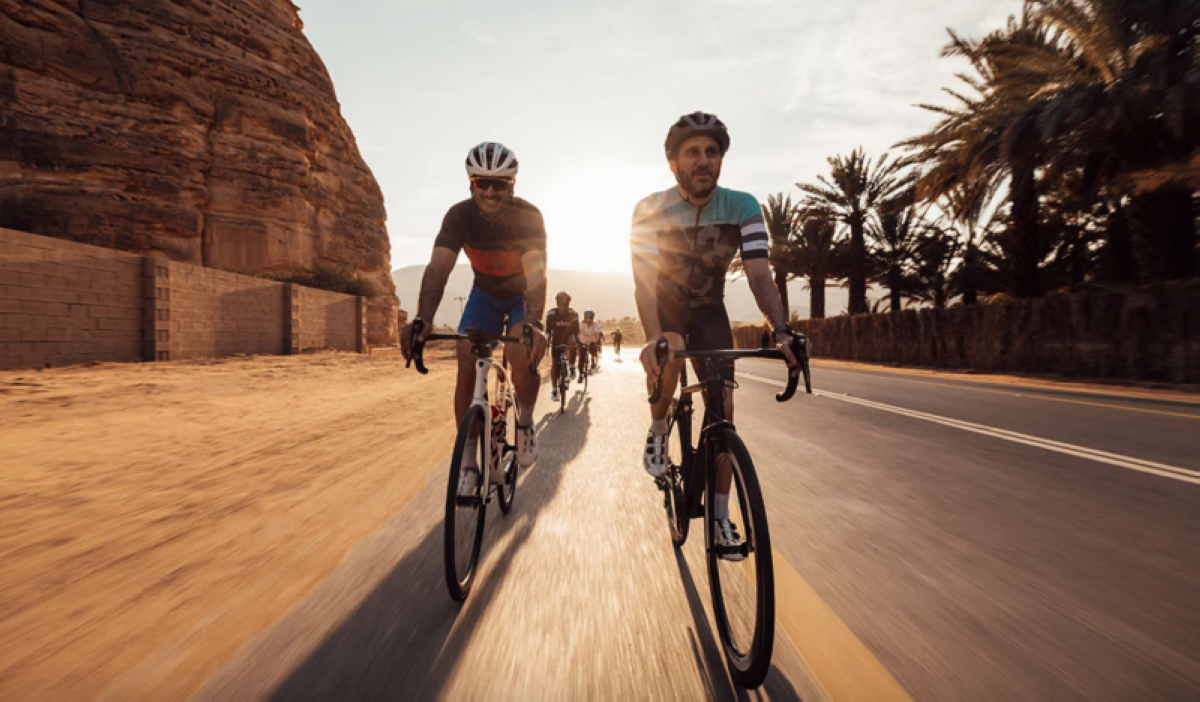 Explore AlUla on two wheels with a bike tour through the desert