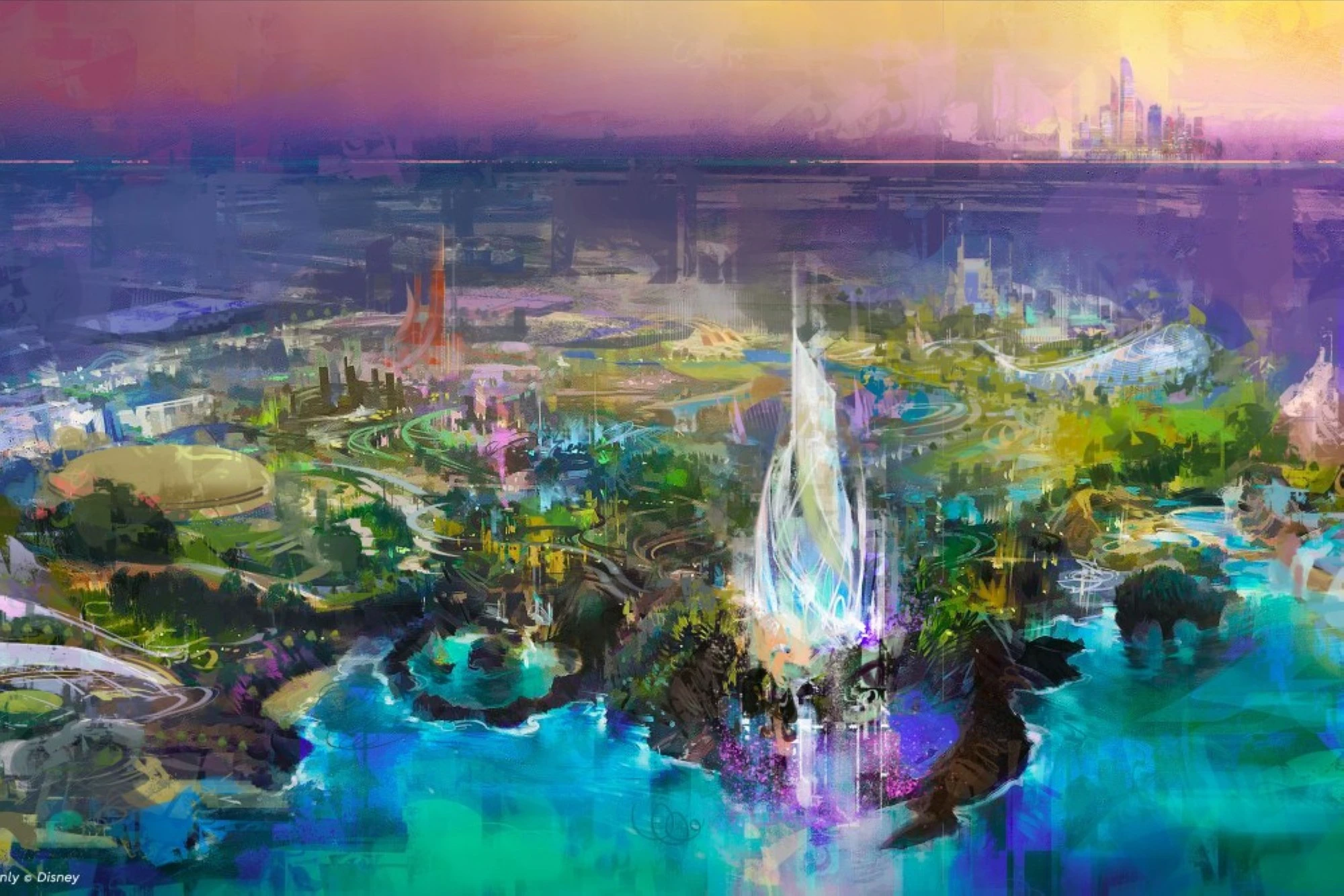 Disneyland Resort Abu Dhabi (render)