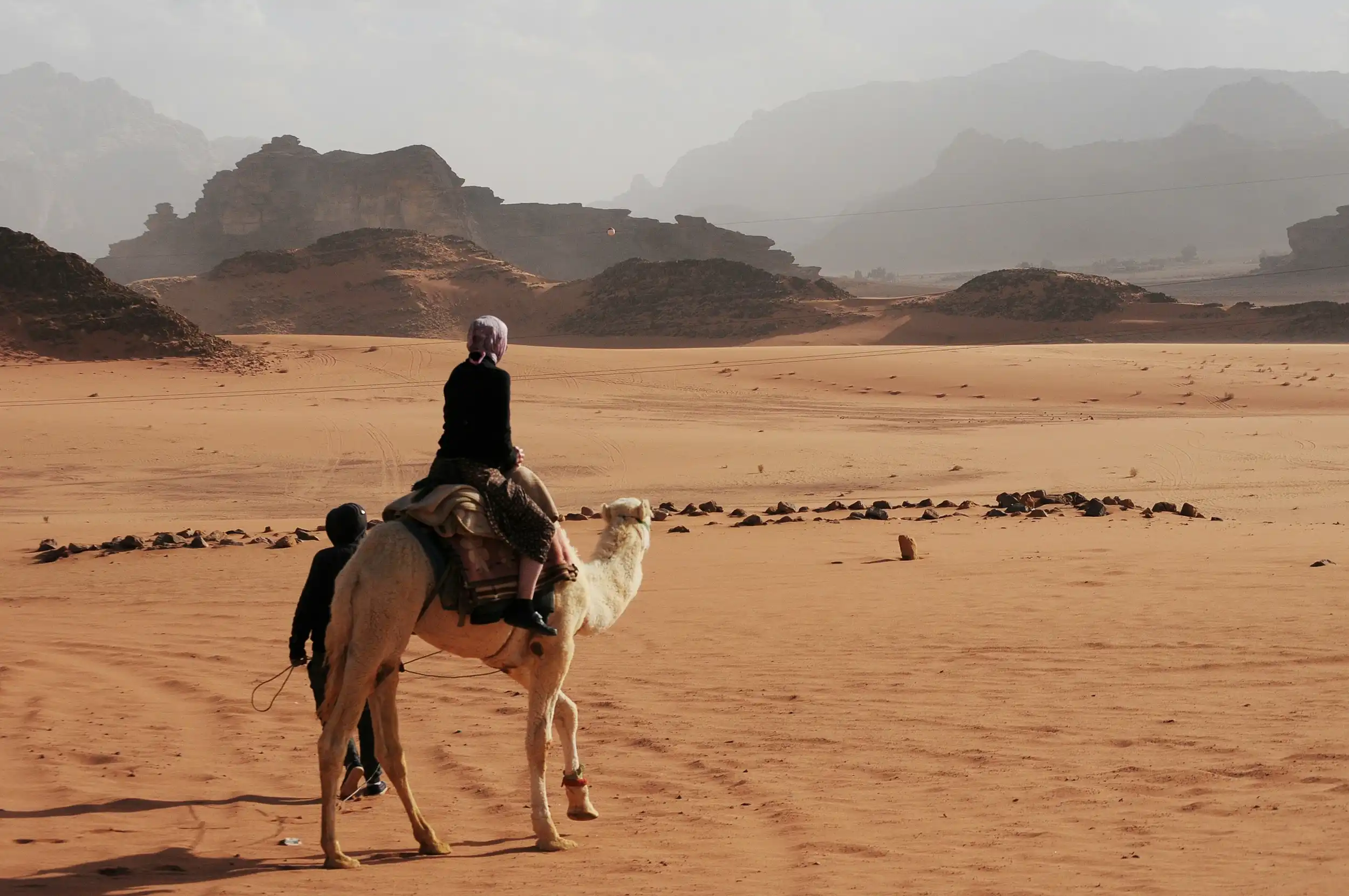 Explore the deserts of Jordan. Unsplash