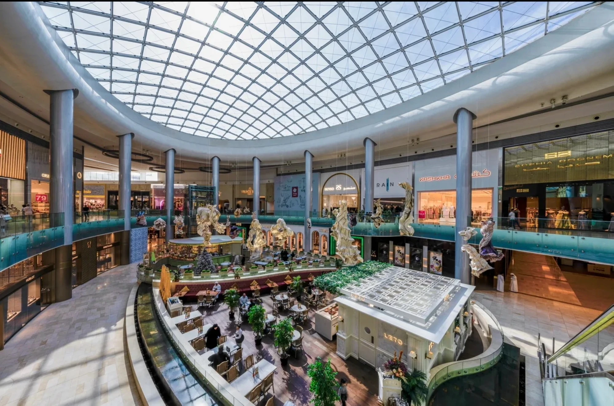 Yas Mall in Abu Dhabi.
