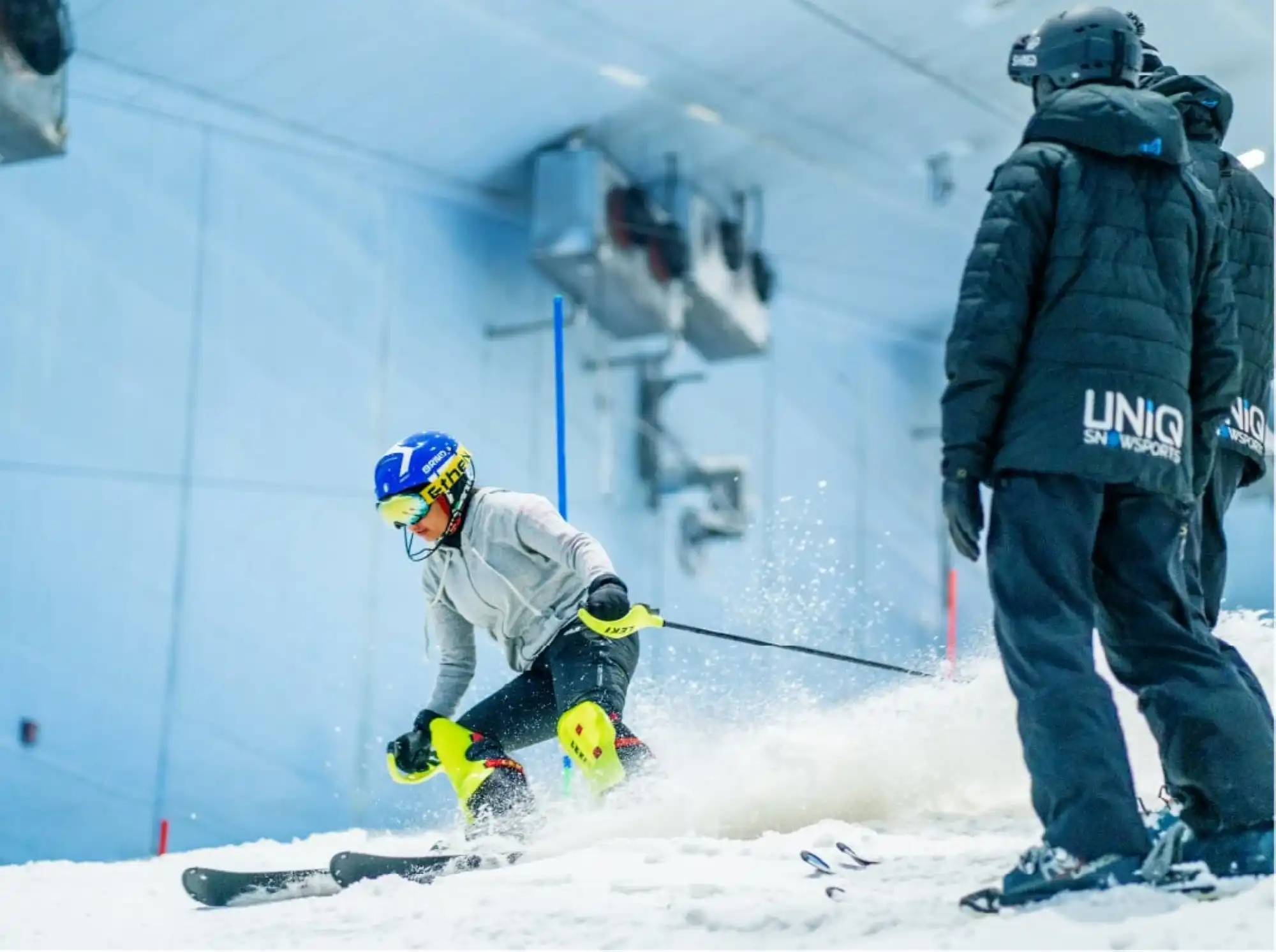 Ski Dubai in the Mall of the Emirates. 