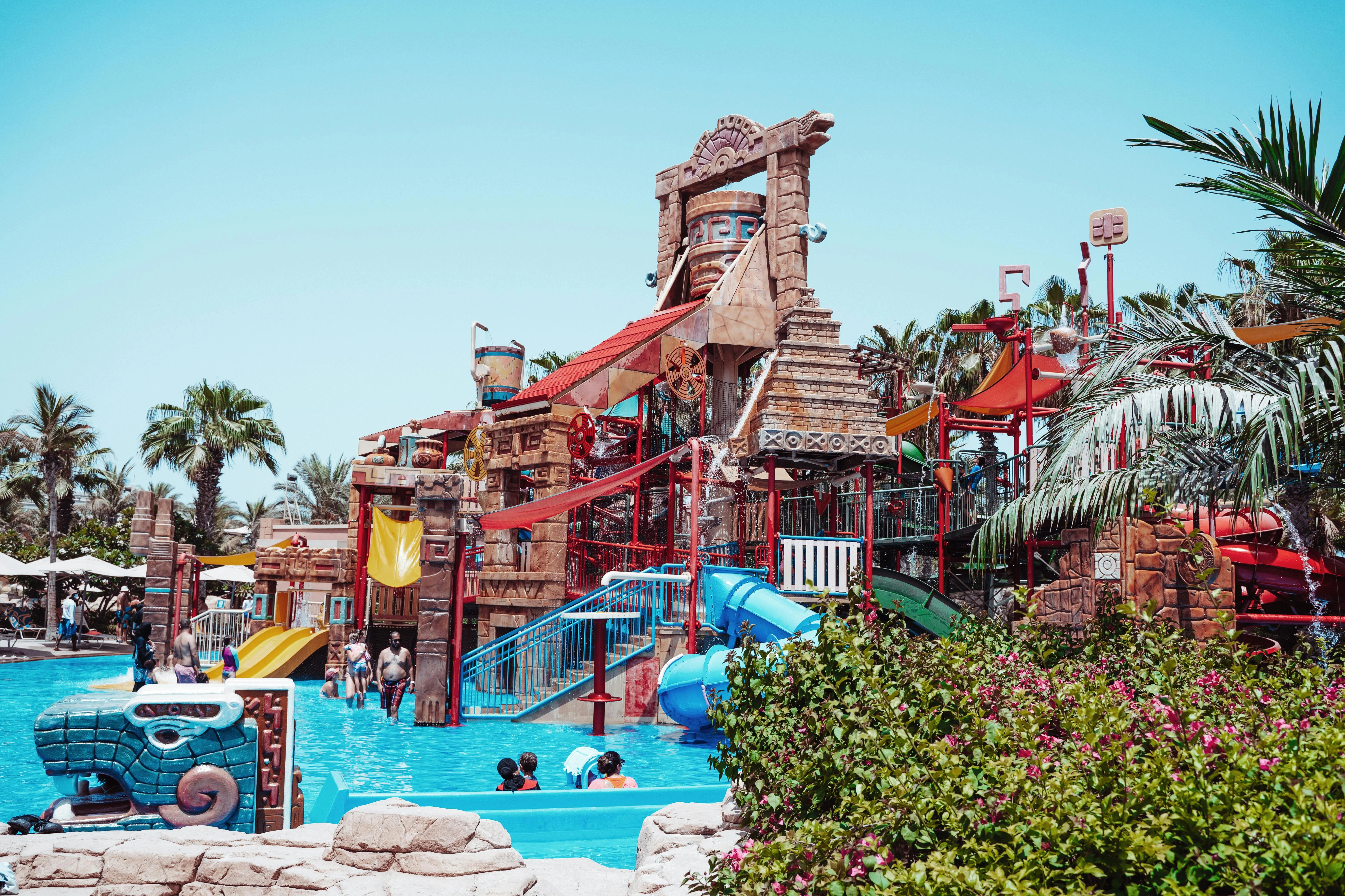 Waterpark in Dubai. Pexels