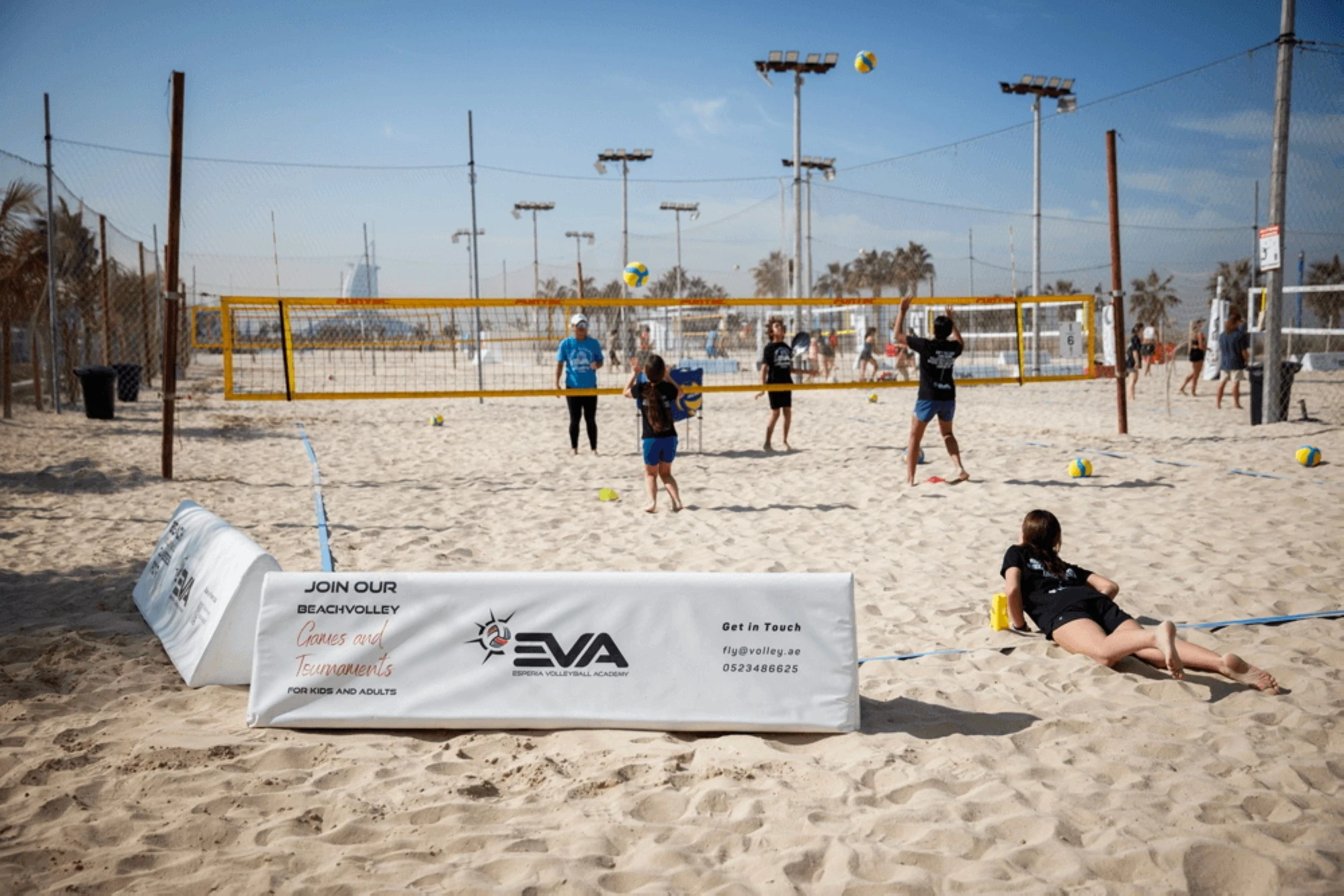 Volleyball at Kite Beach