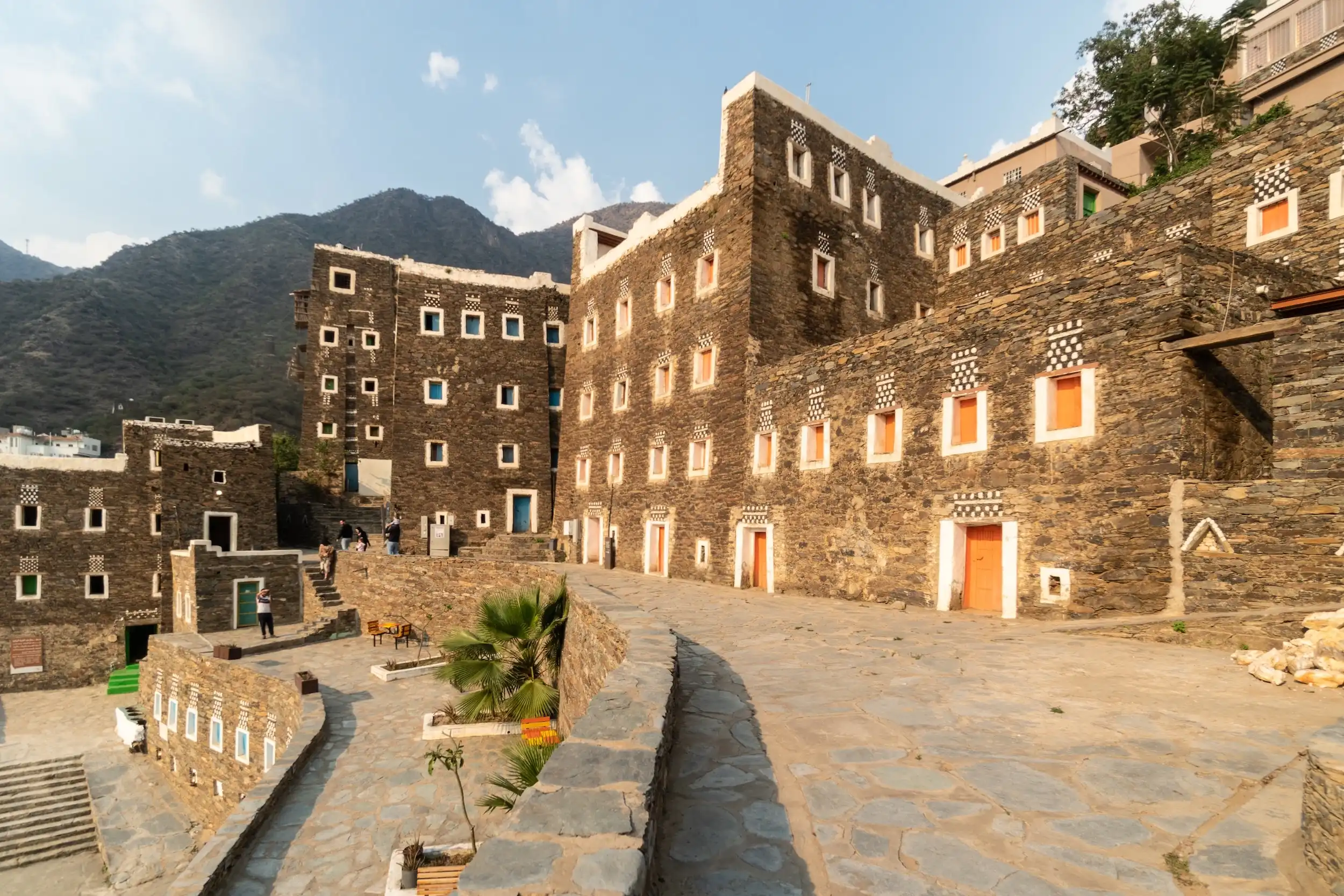 Rijal Almaa ancient village near Abha in Saudi Arabia