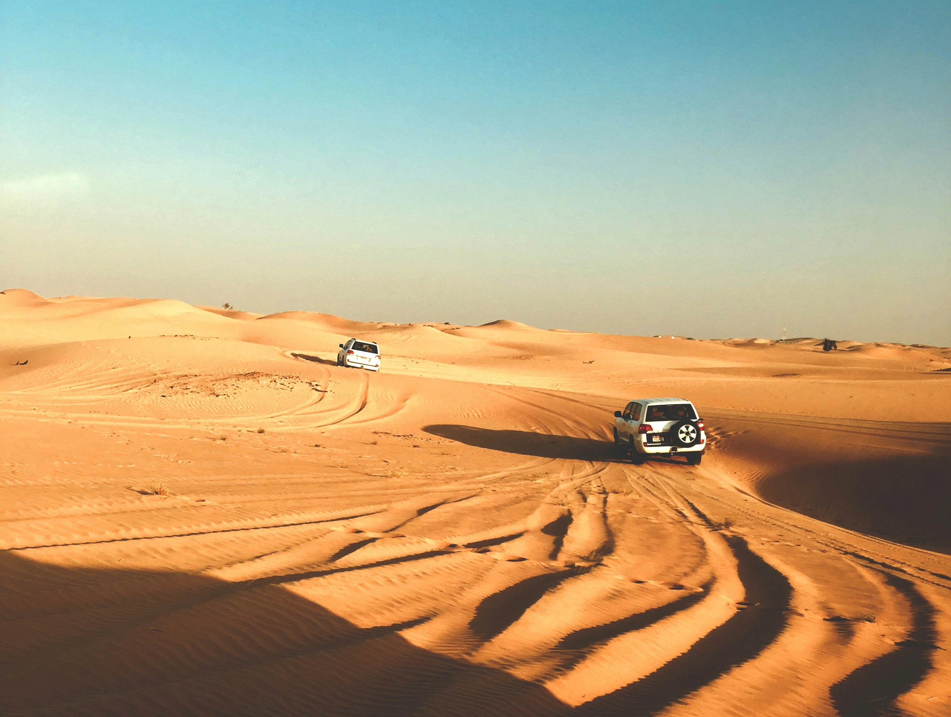 The deserts of Abu Dhabi. Unsplash