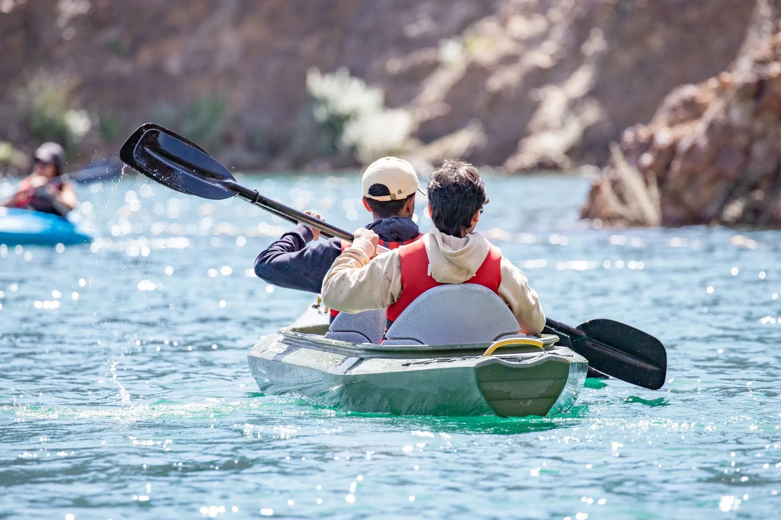 Kayaking in Hatta Dam