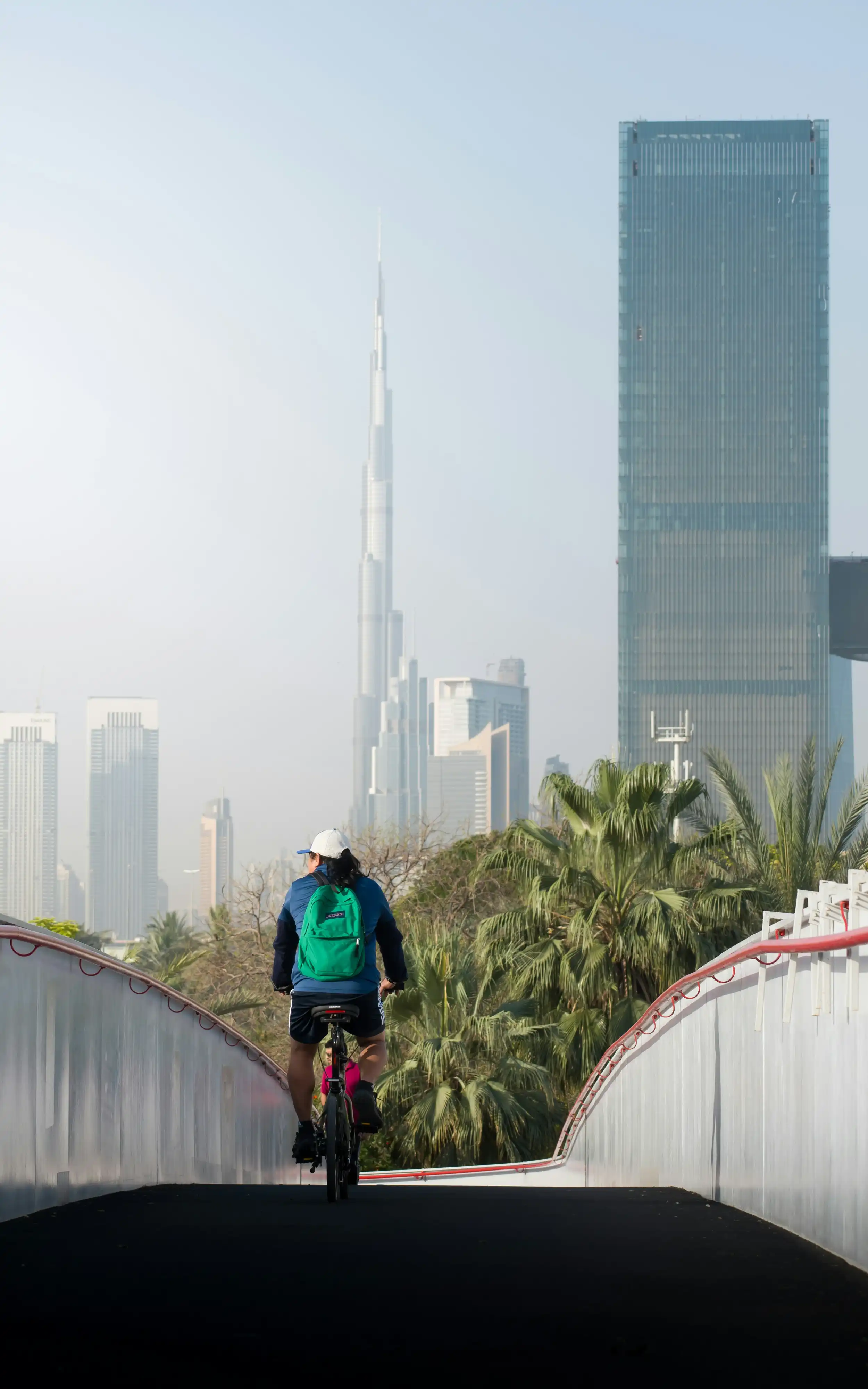 Cycling in Dubai. Unsplash