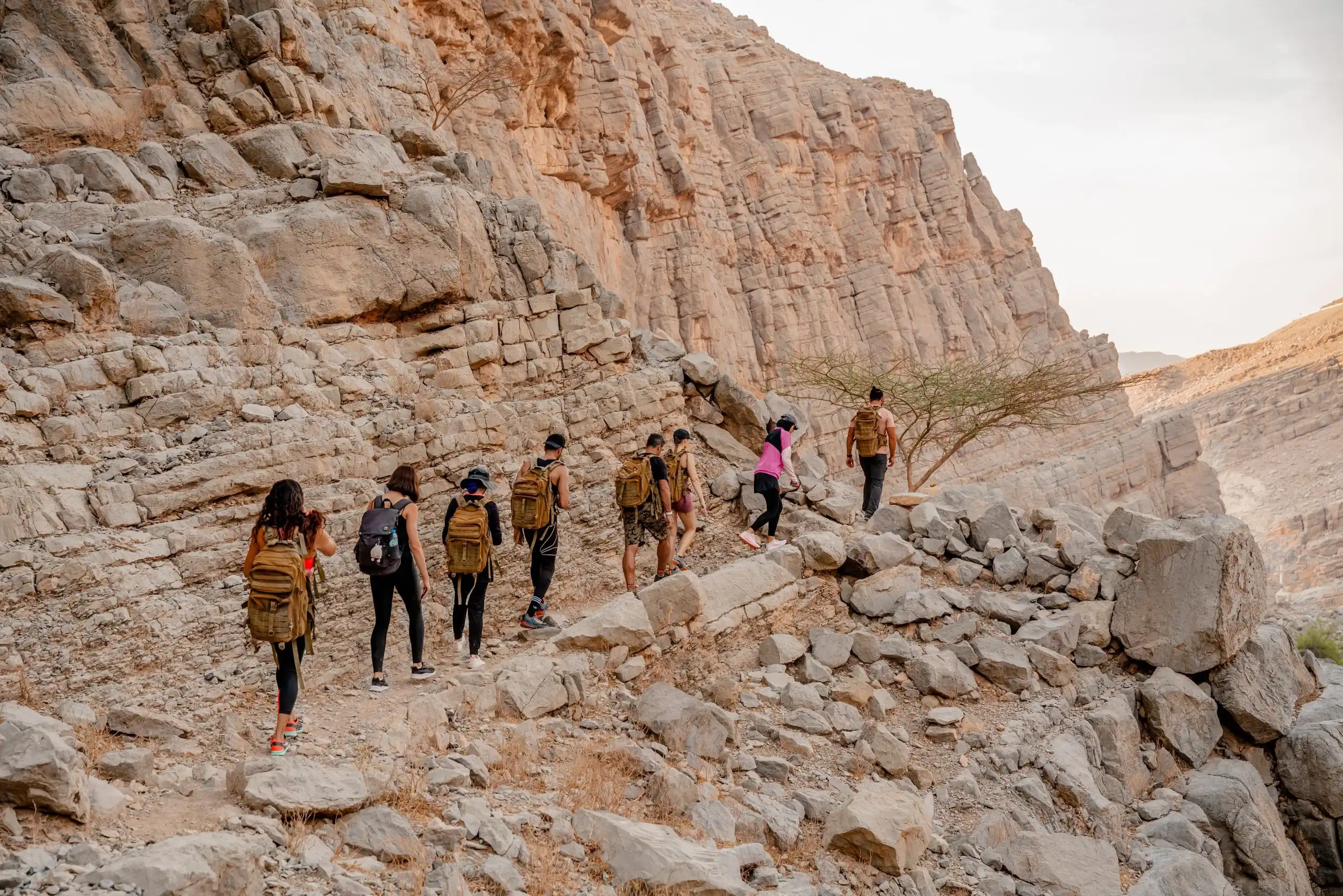 Hiking in Jebel Jais