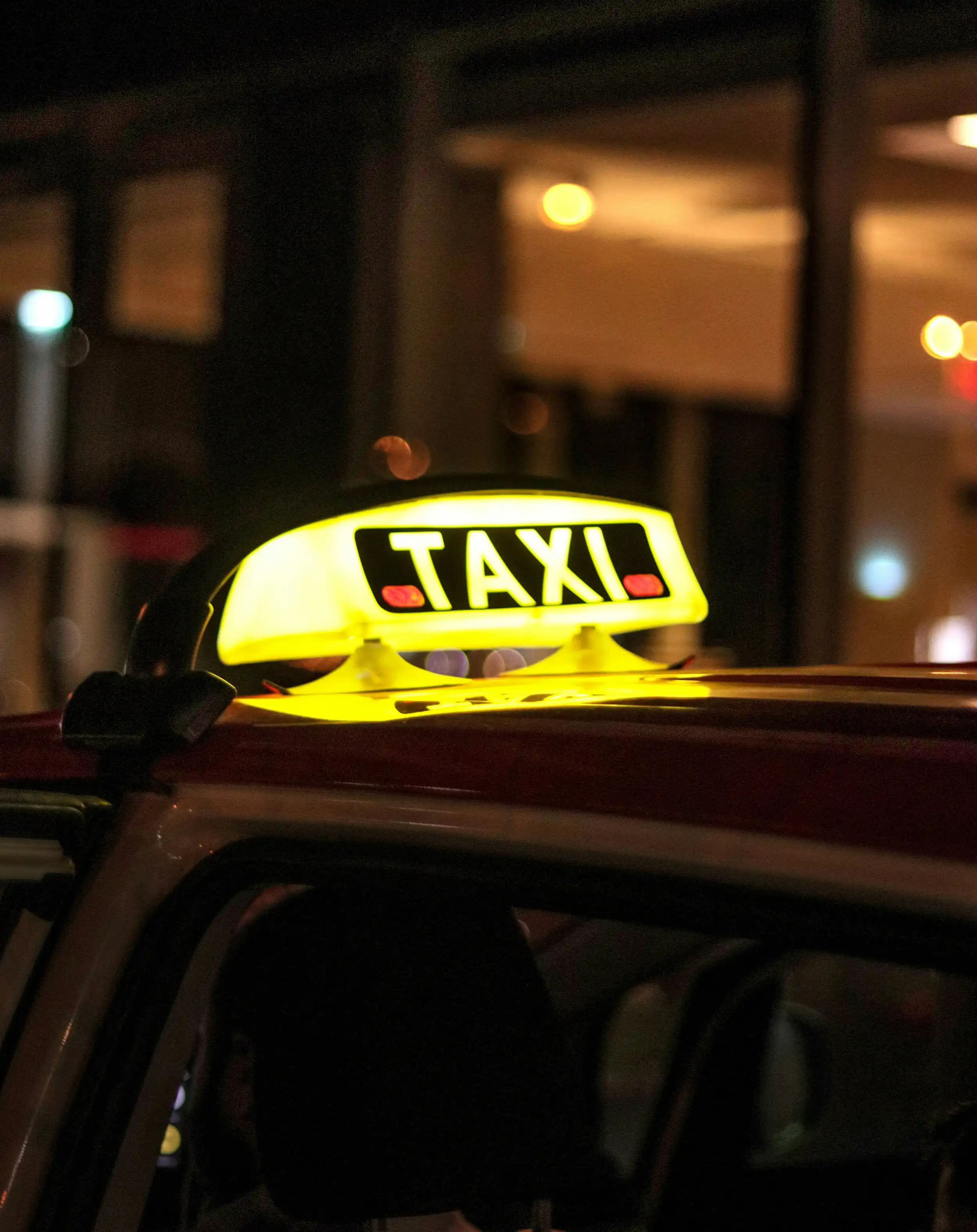 Taxis are plentiful in the UAE. Unsplash
