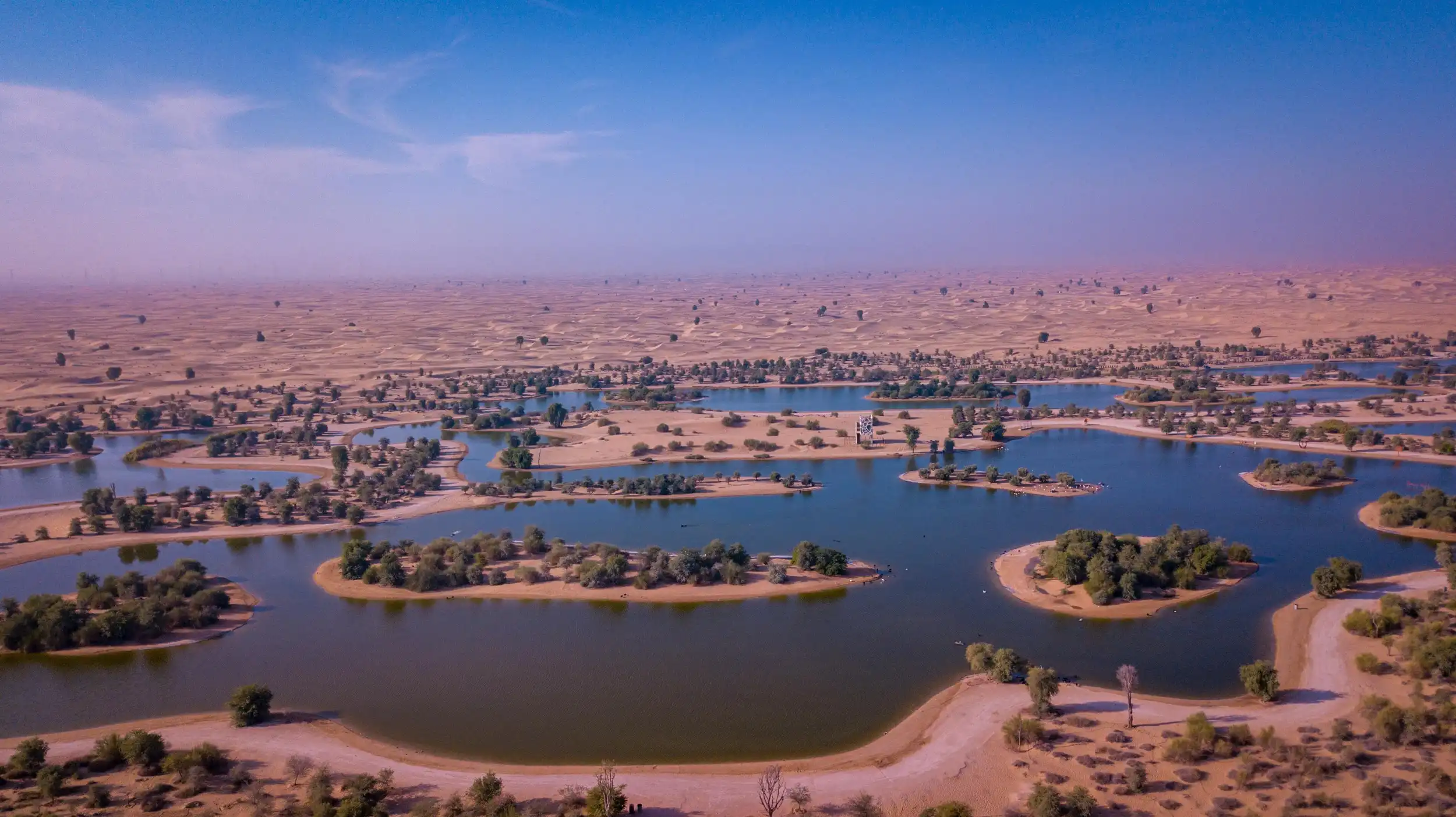 Al Qudra Lakes. Pexels