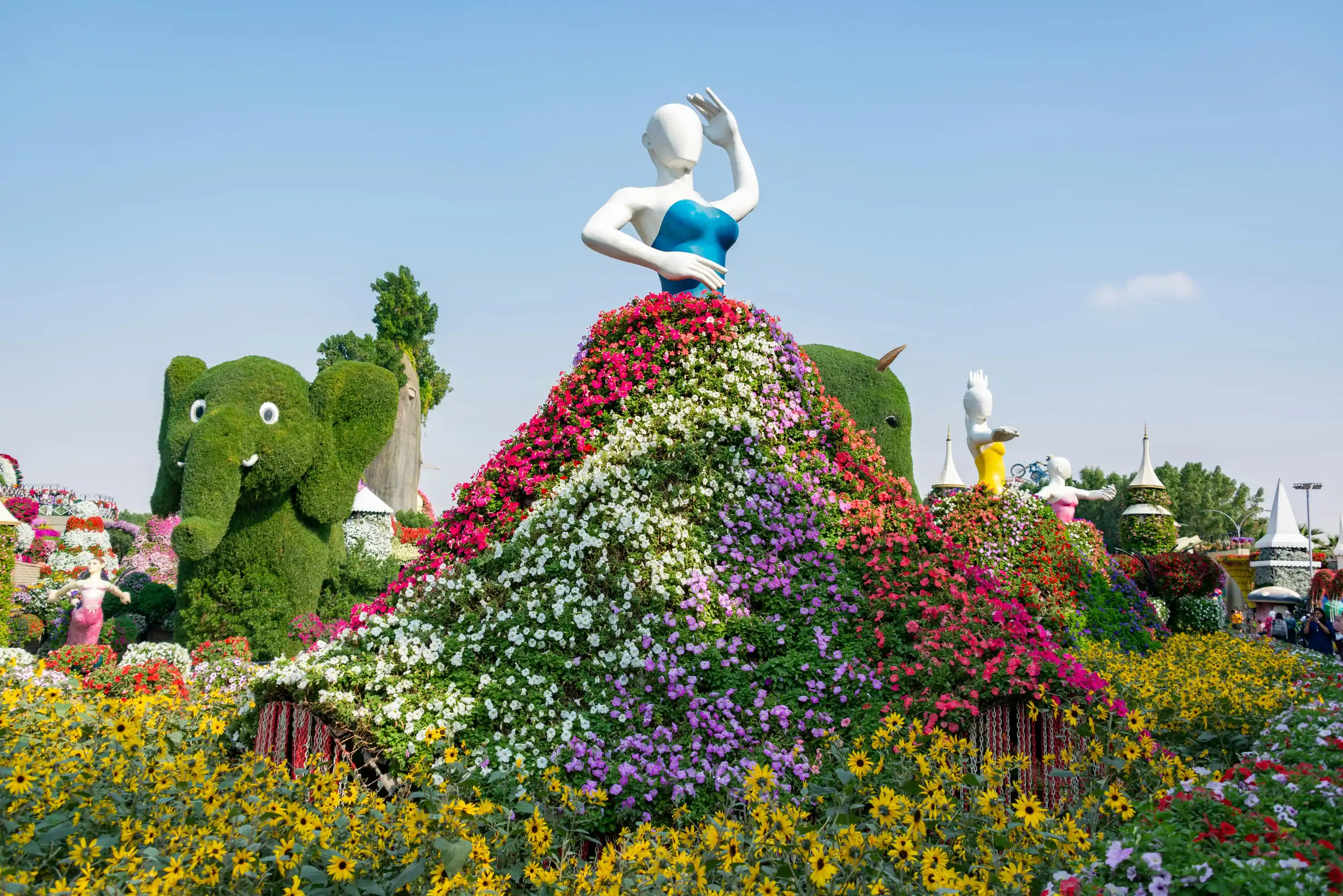 Miracle Garden, Dubai. Pexels.