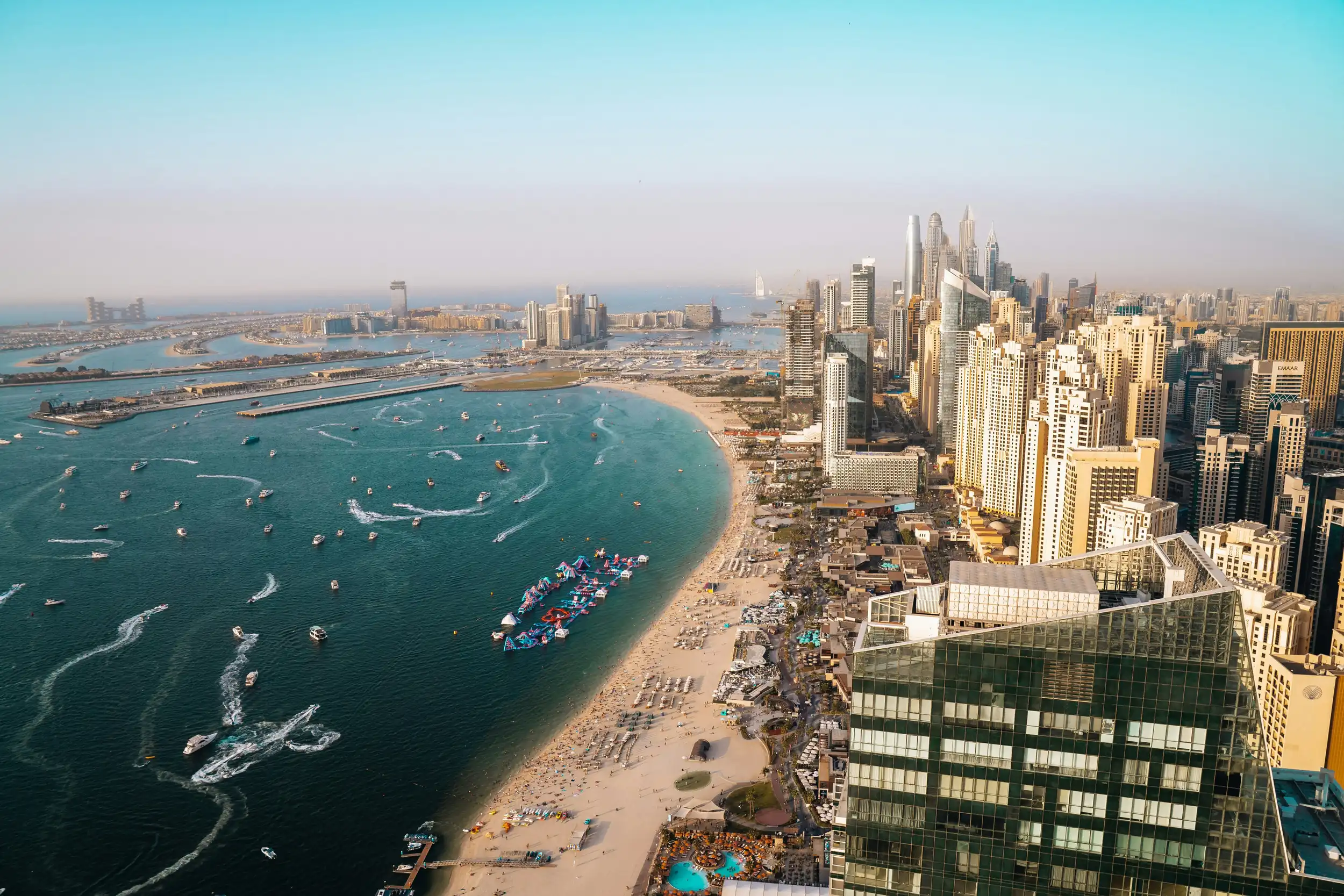 Marina Beach, Dubai. Unsplash