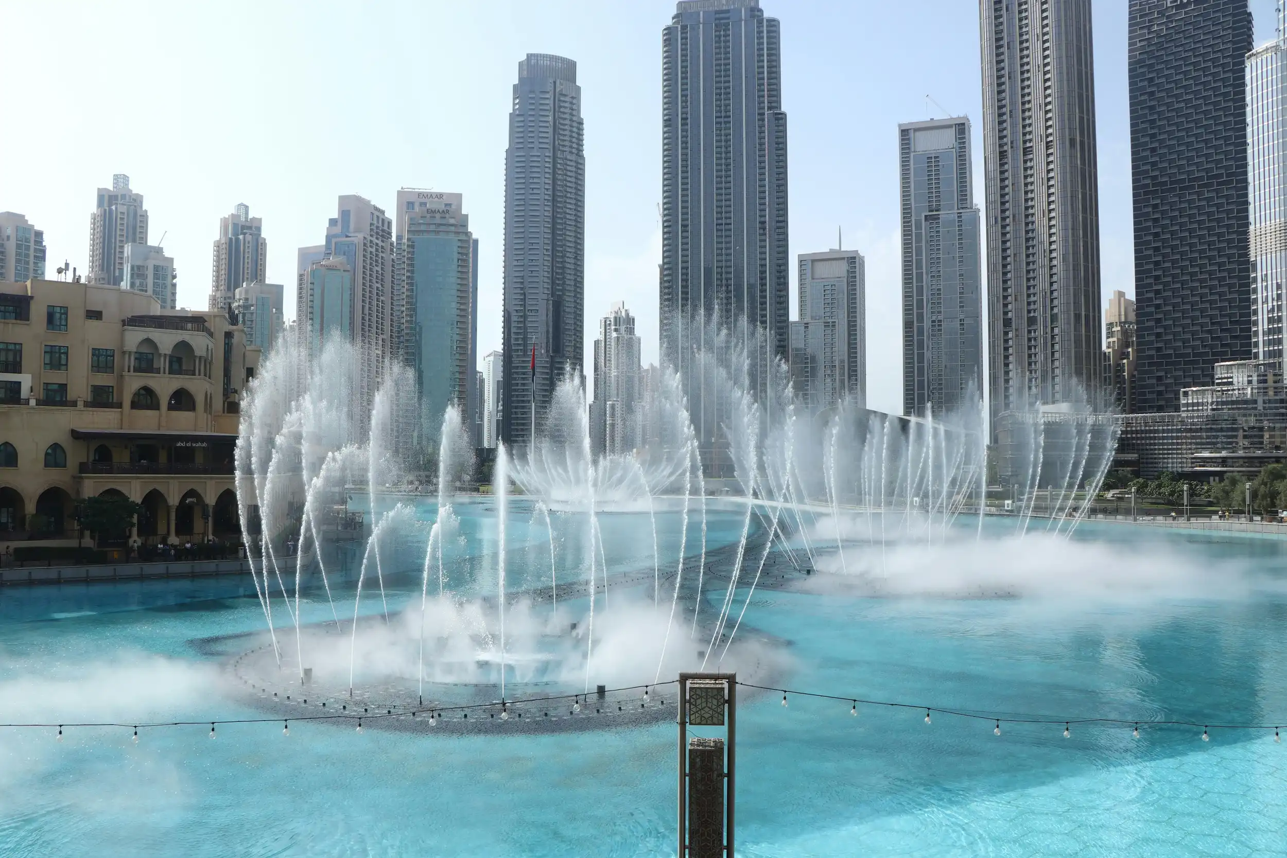 Dubai Fountain. Pexels