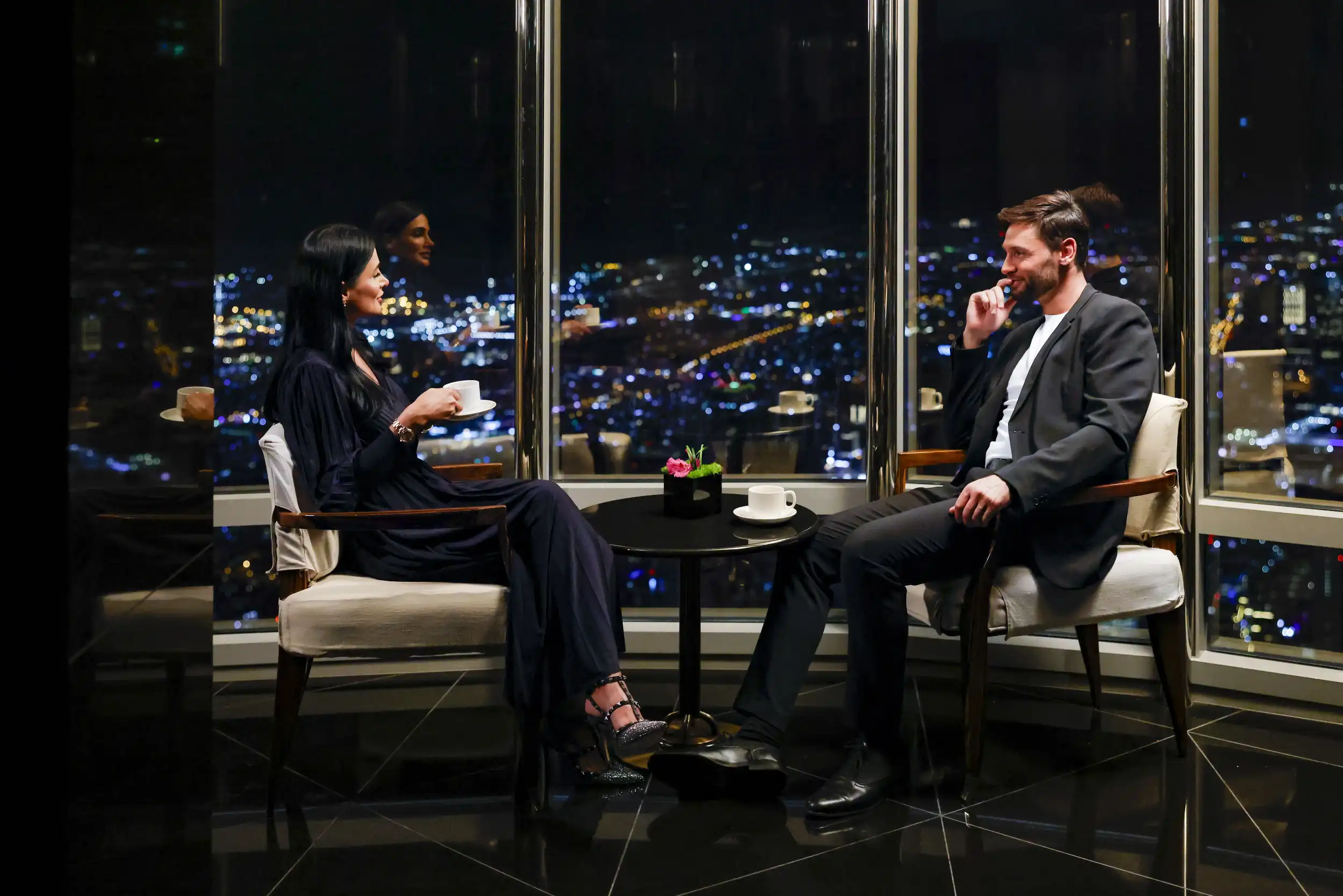Lounge at the top of the Burj Khalifa