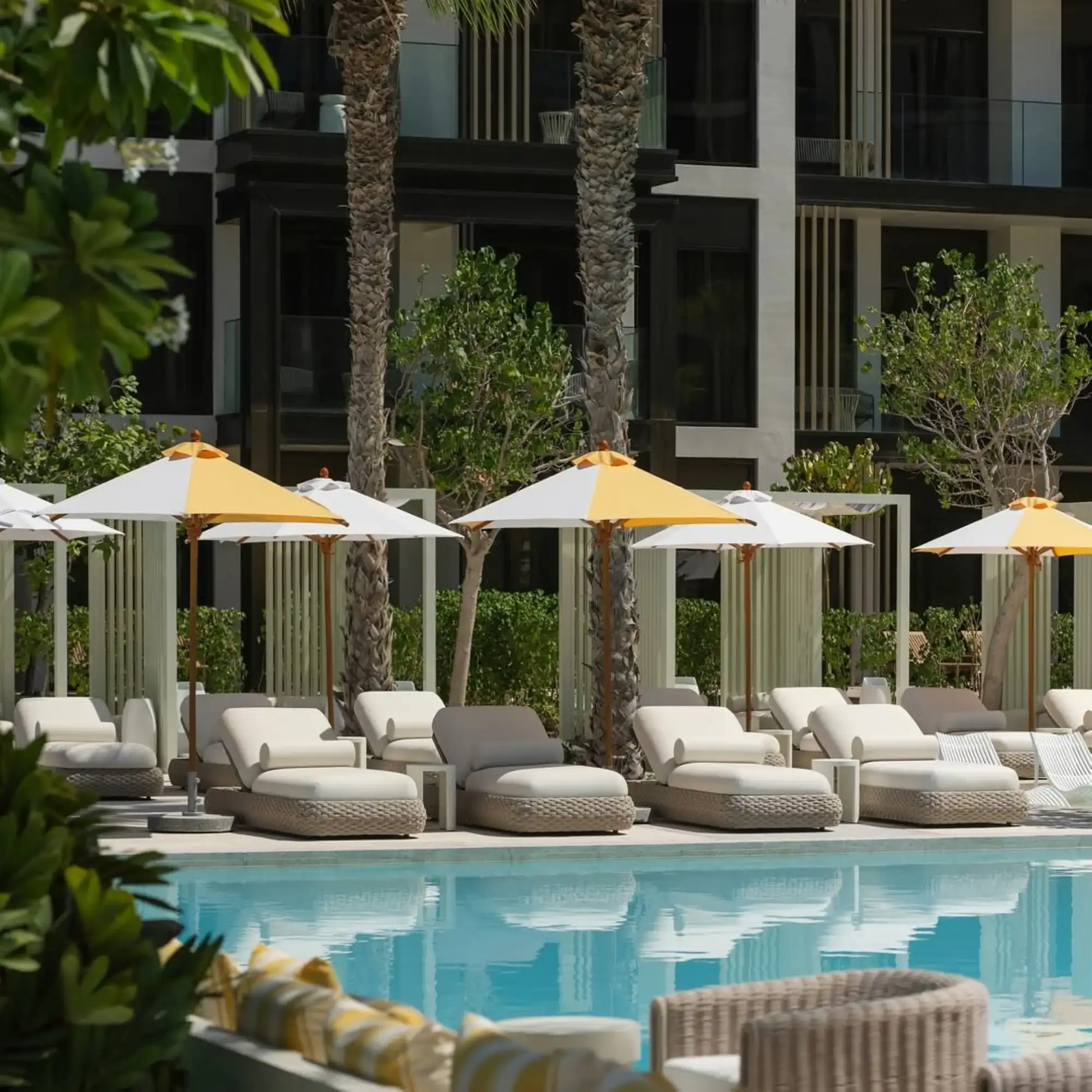 Even luxury hotels like The Delano have lower rates during the off and shoulder seasons.