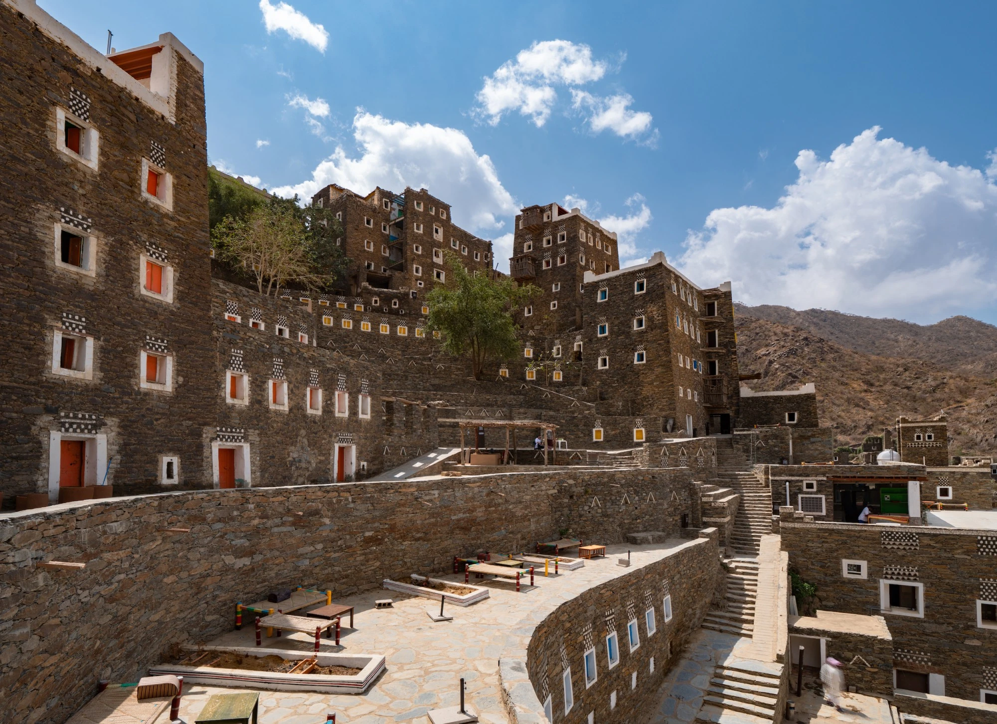 The historic village of Rijal Almaa is on the tentative heritage list.