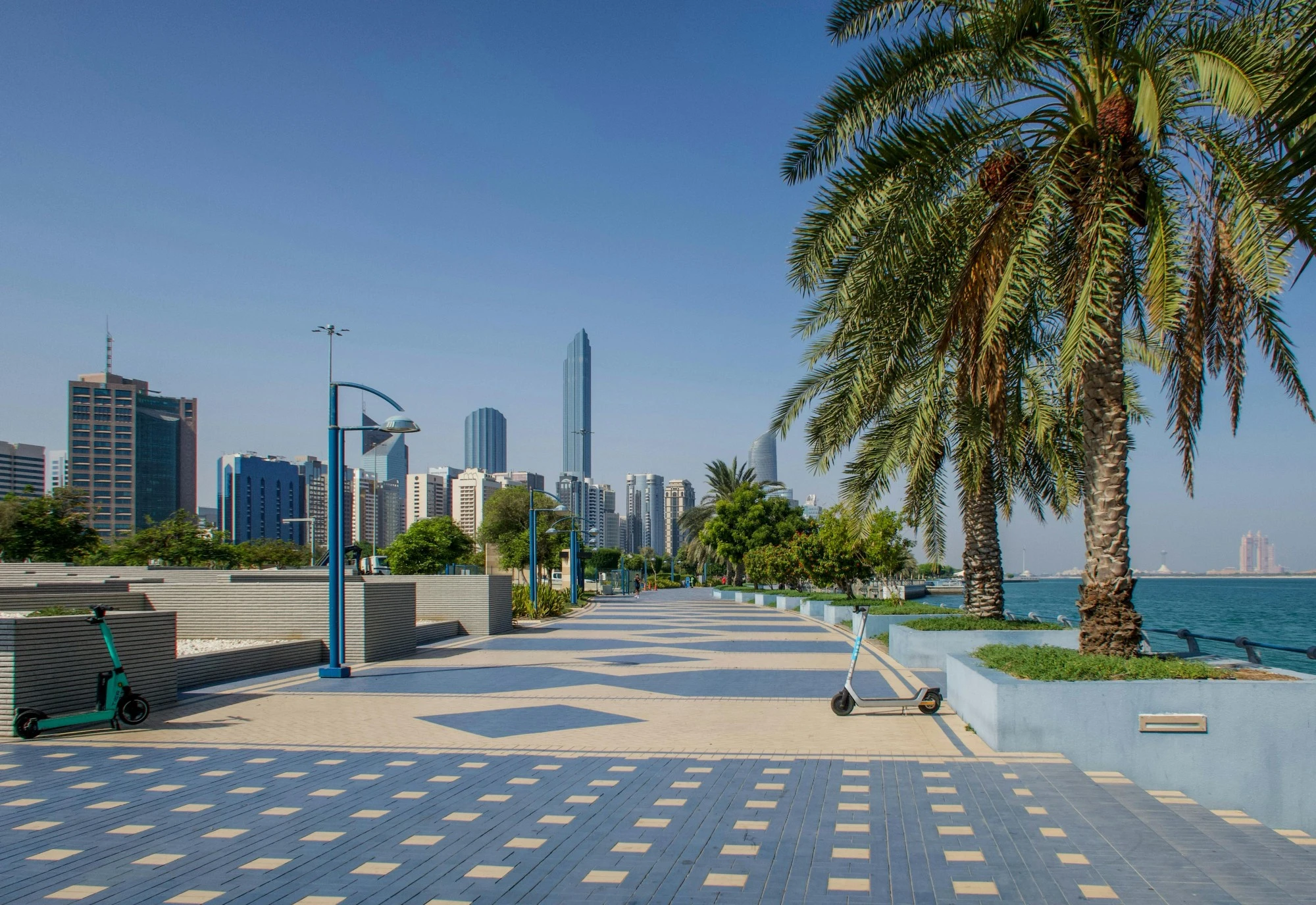 Abu Dhabi Corniche. Pexels