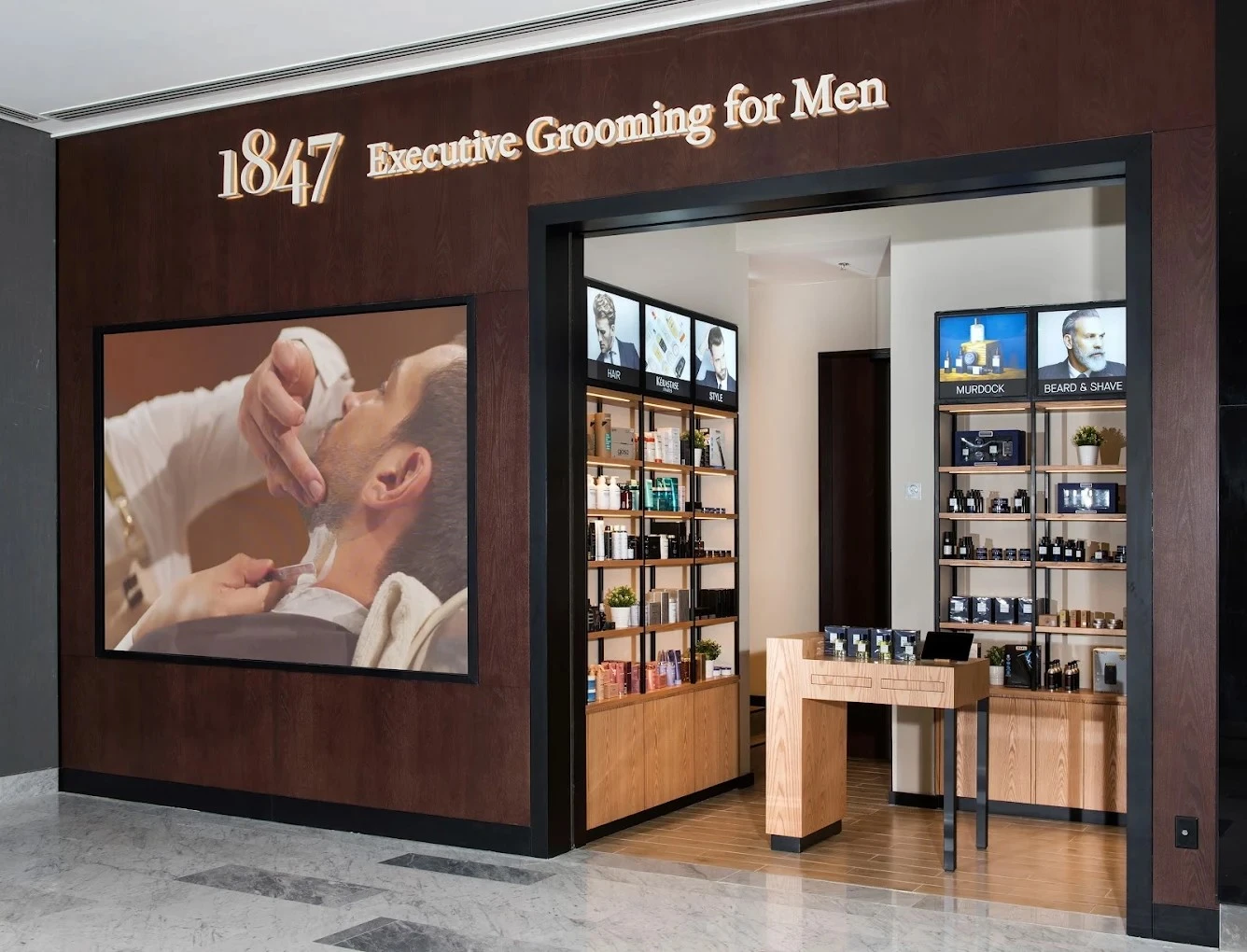 1847 Grooming for Men at the Galleria Mall 