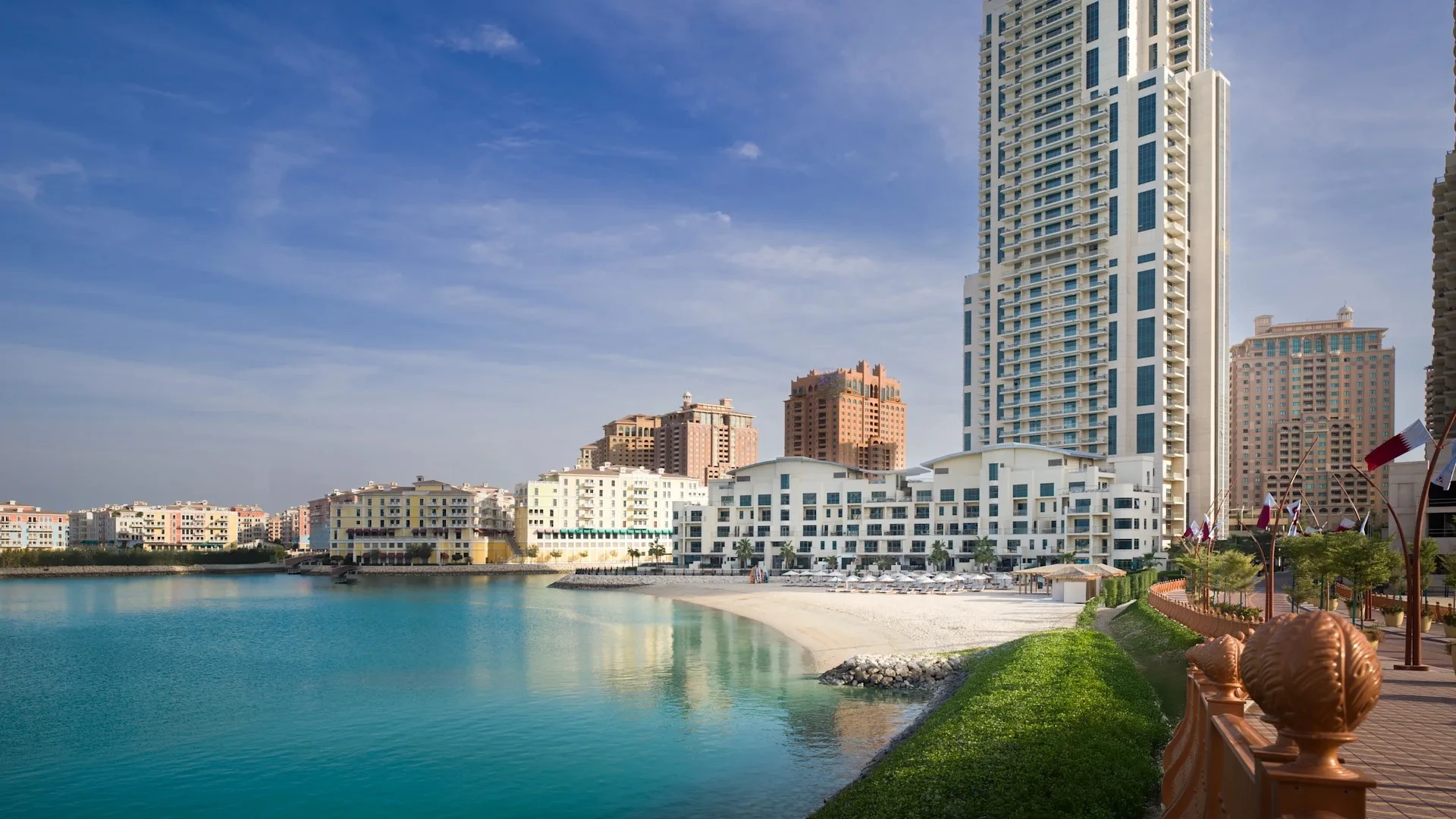 The Hilton at The Pearl, Doha.