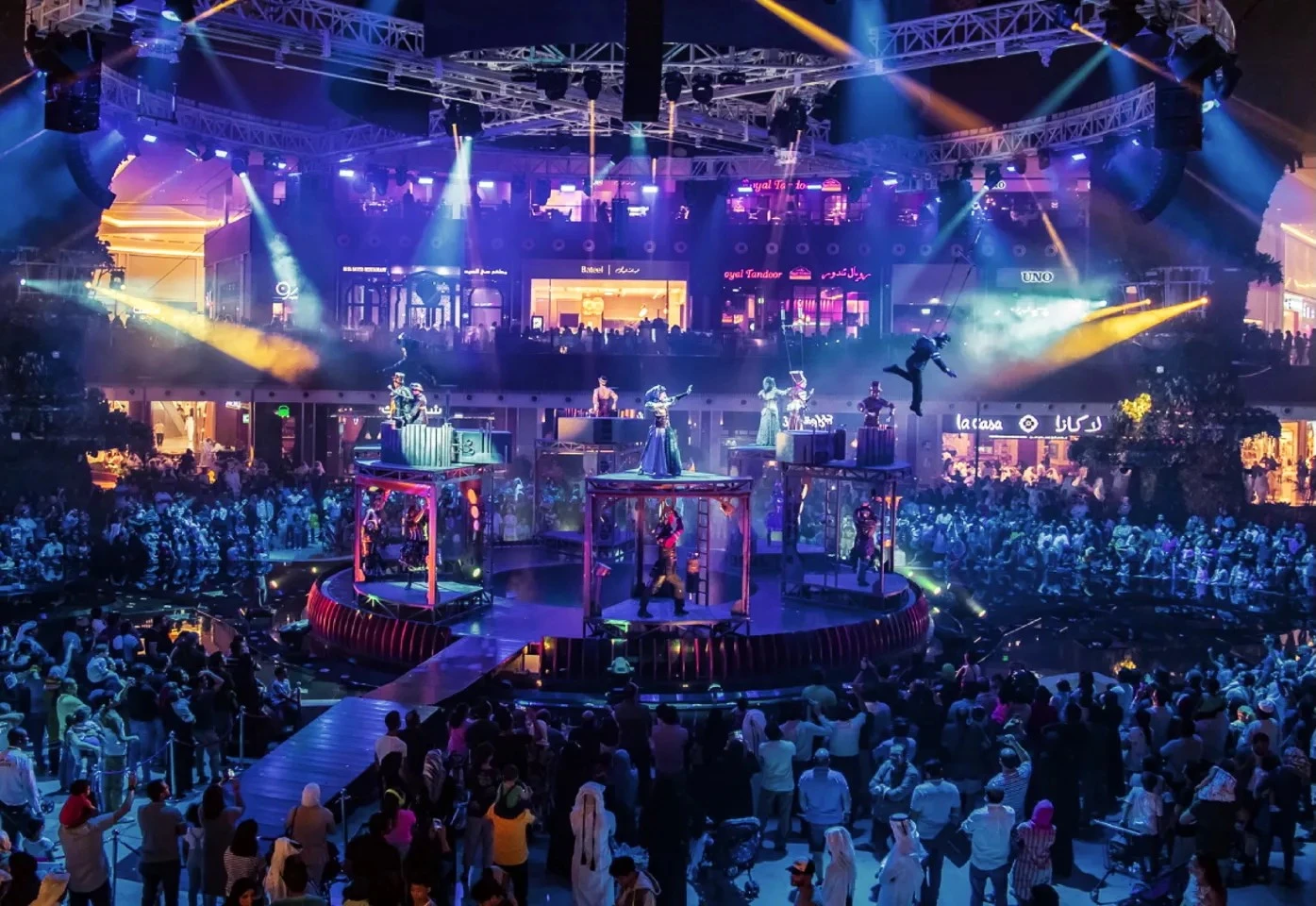 An event at the Mall of Qatar 