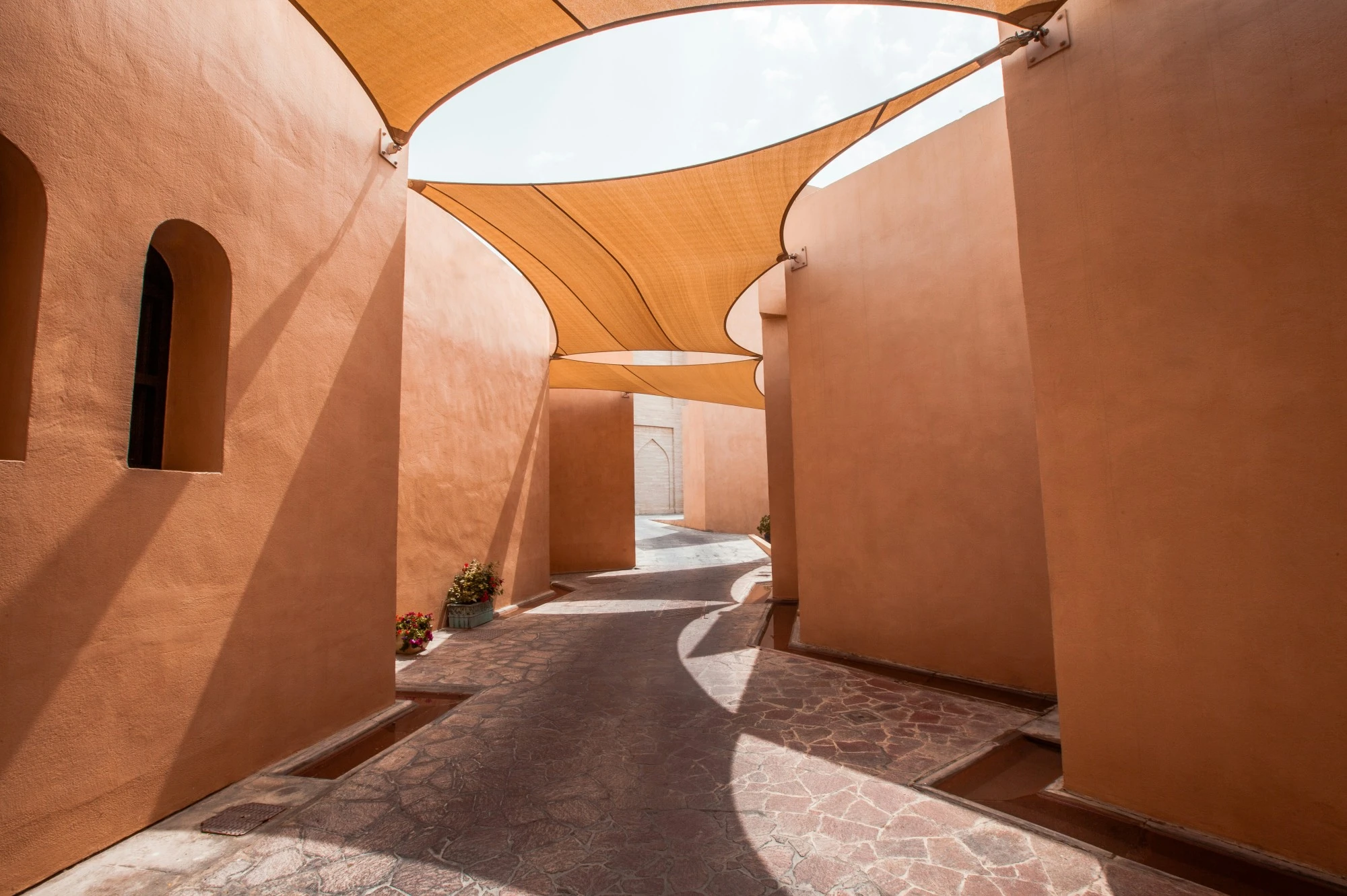 Sunny day in Katara Cultural Village, Doha. Unsplash